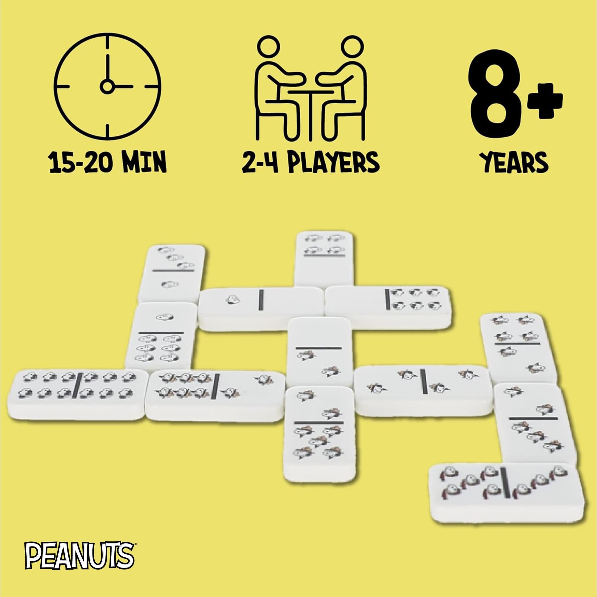 Peanuts Family Dominoes Game
