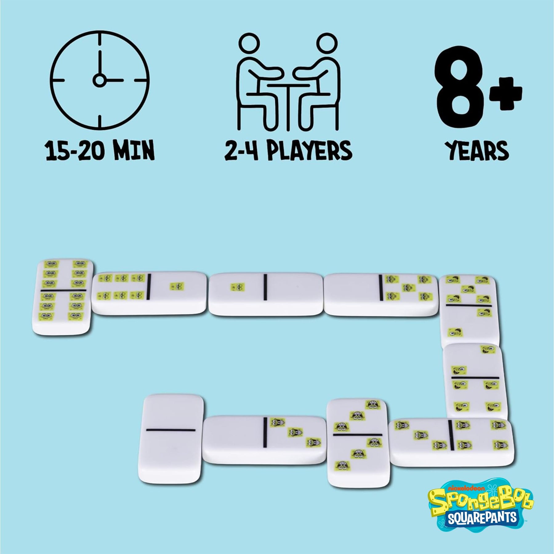 SpongeBob SquarePants Family Dominoes Game