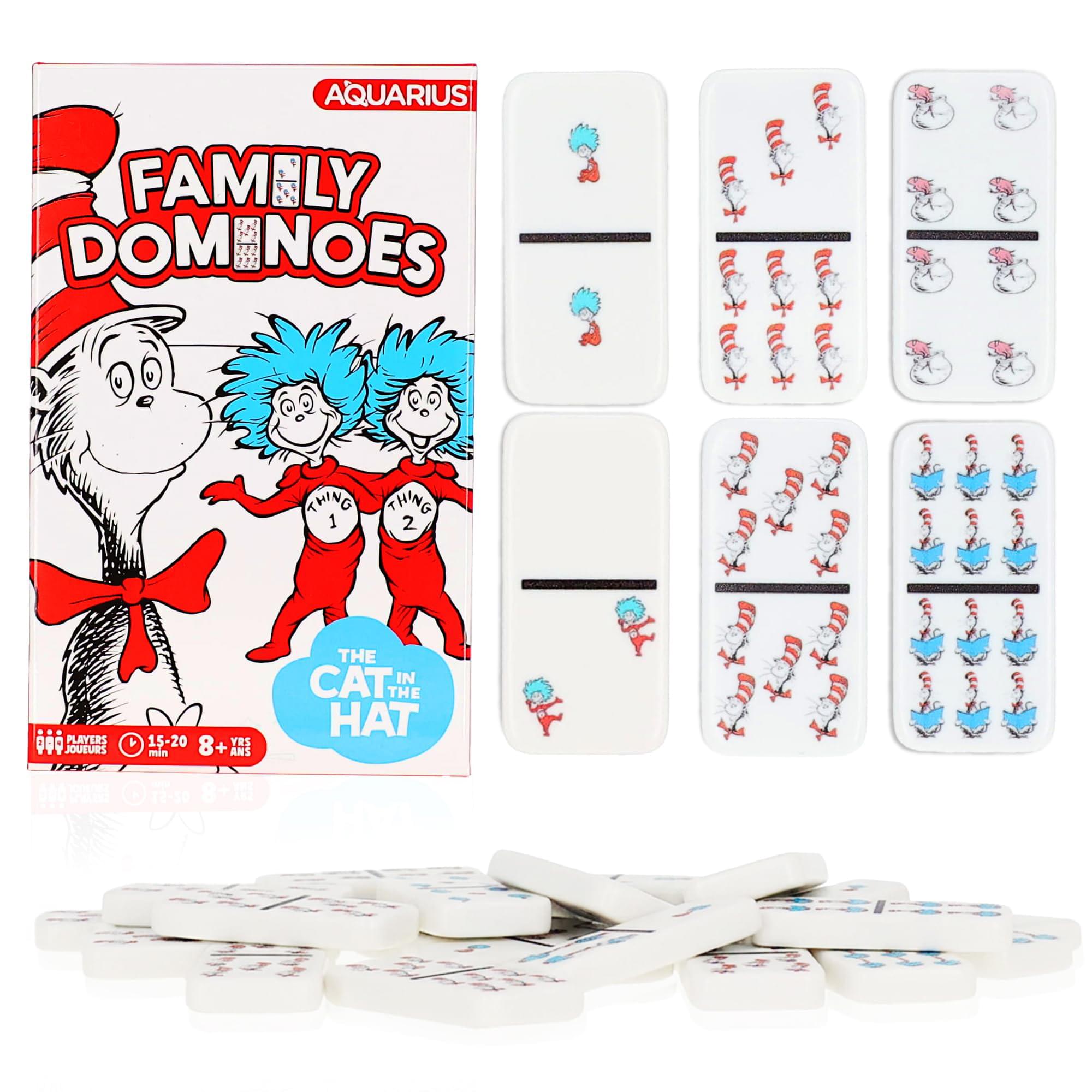 Dr. Seuss Cat In The Hat Family Dominoes Game