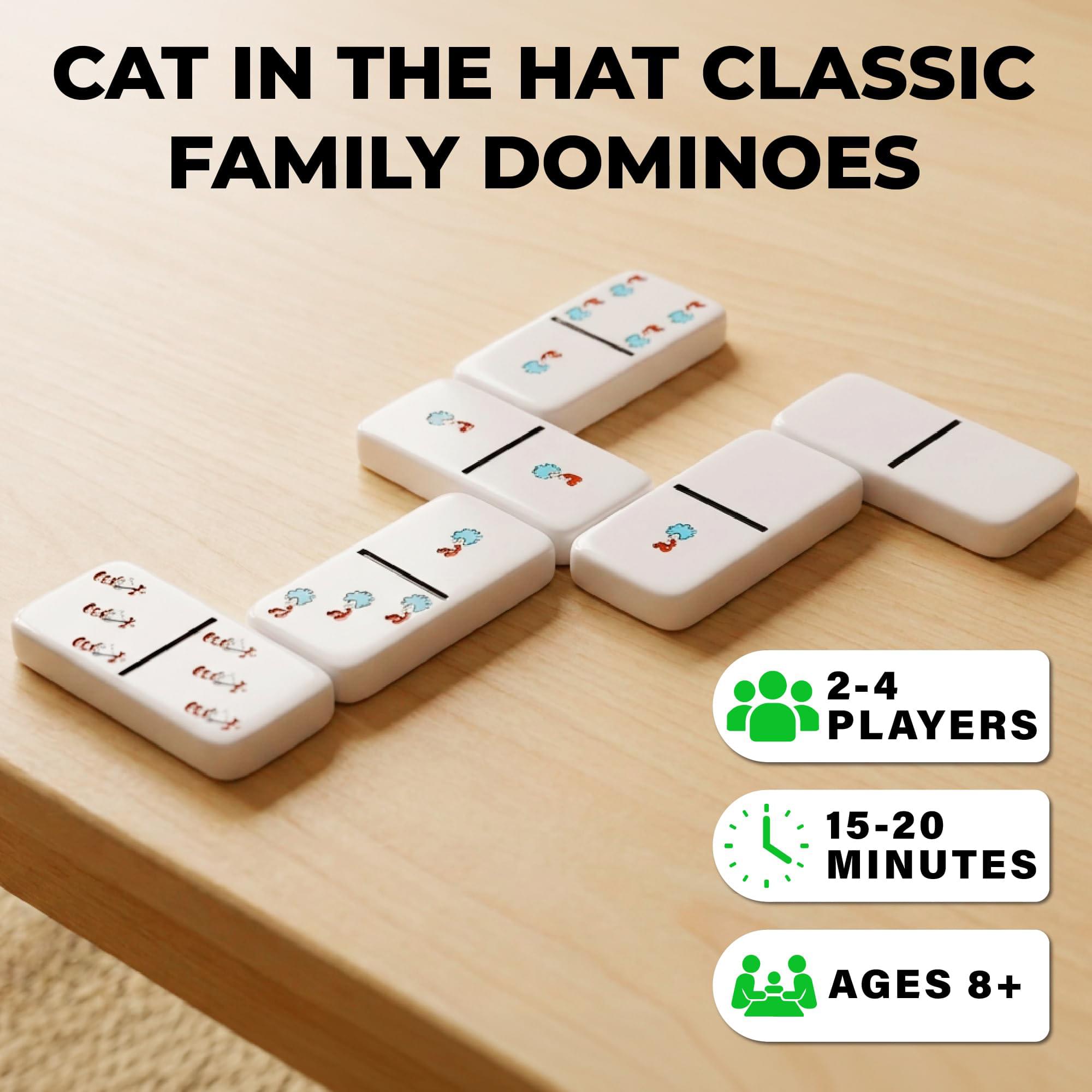 Dr. Seuss Cat In The Hat Family Dominoes Game