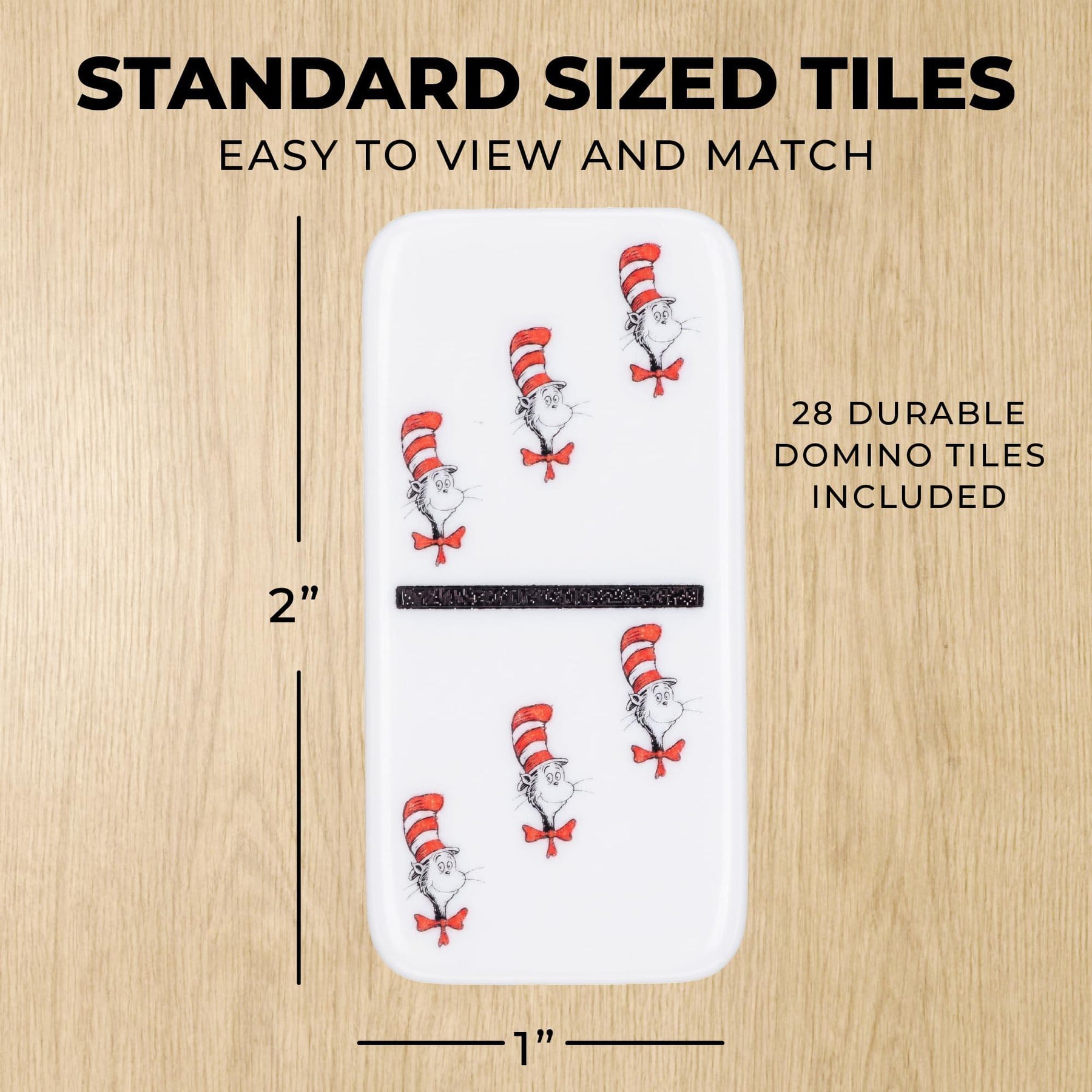 Dr. Seuss Cat In The Hat Family Dominoes Game