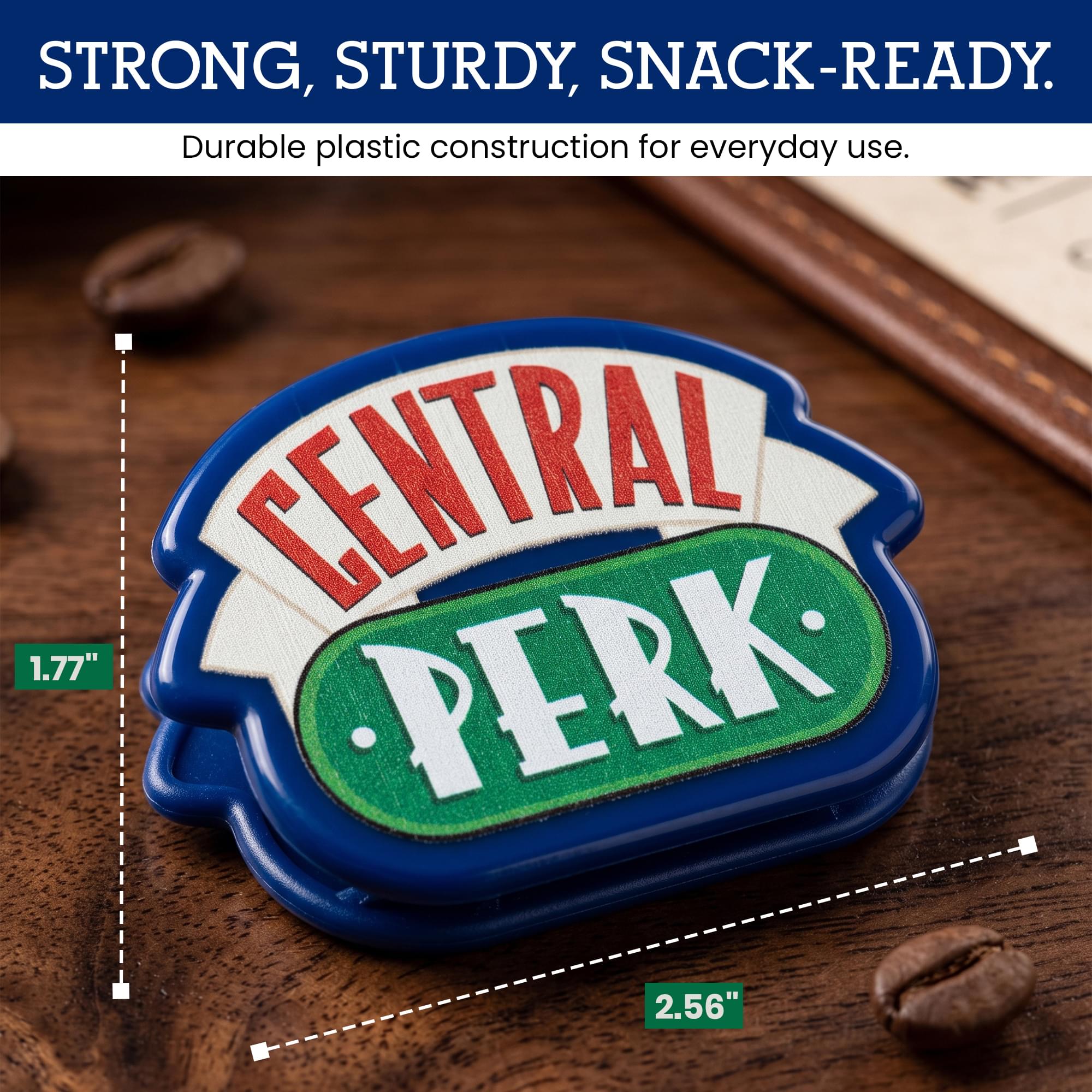 Friends Central Perk Logo Magnetic Bag Clips | Set Of 4