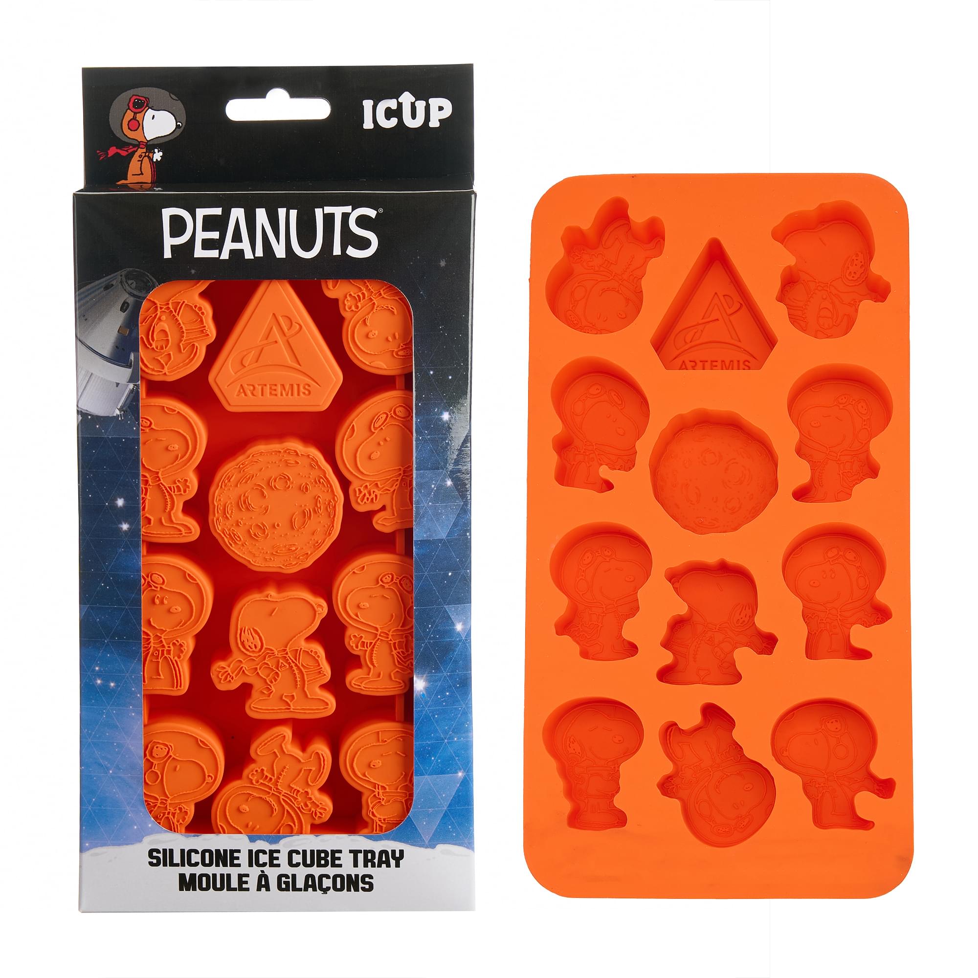 Peanuts Artemis Space Snoopy Silicone Ice Cube Tray | 12 Molds