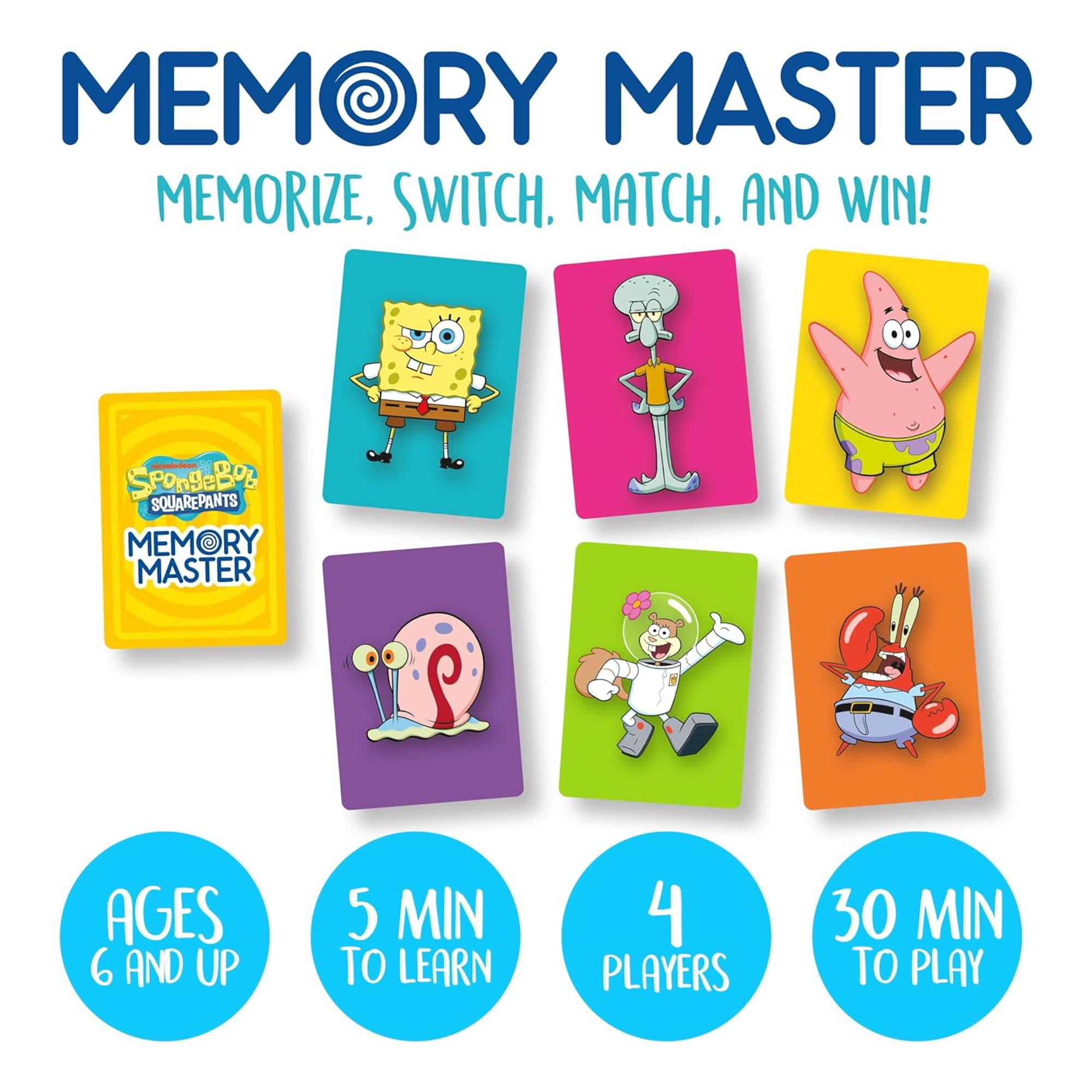 SpongeBob SquarePants Memory Master Game
