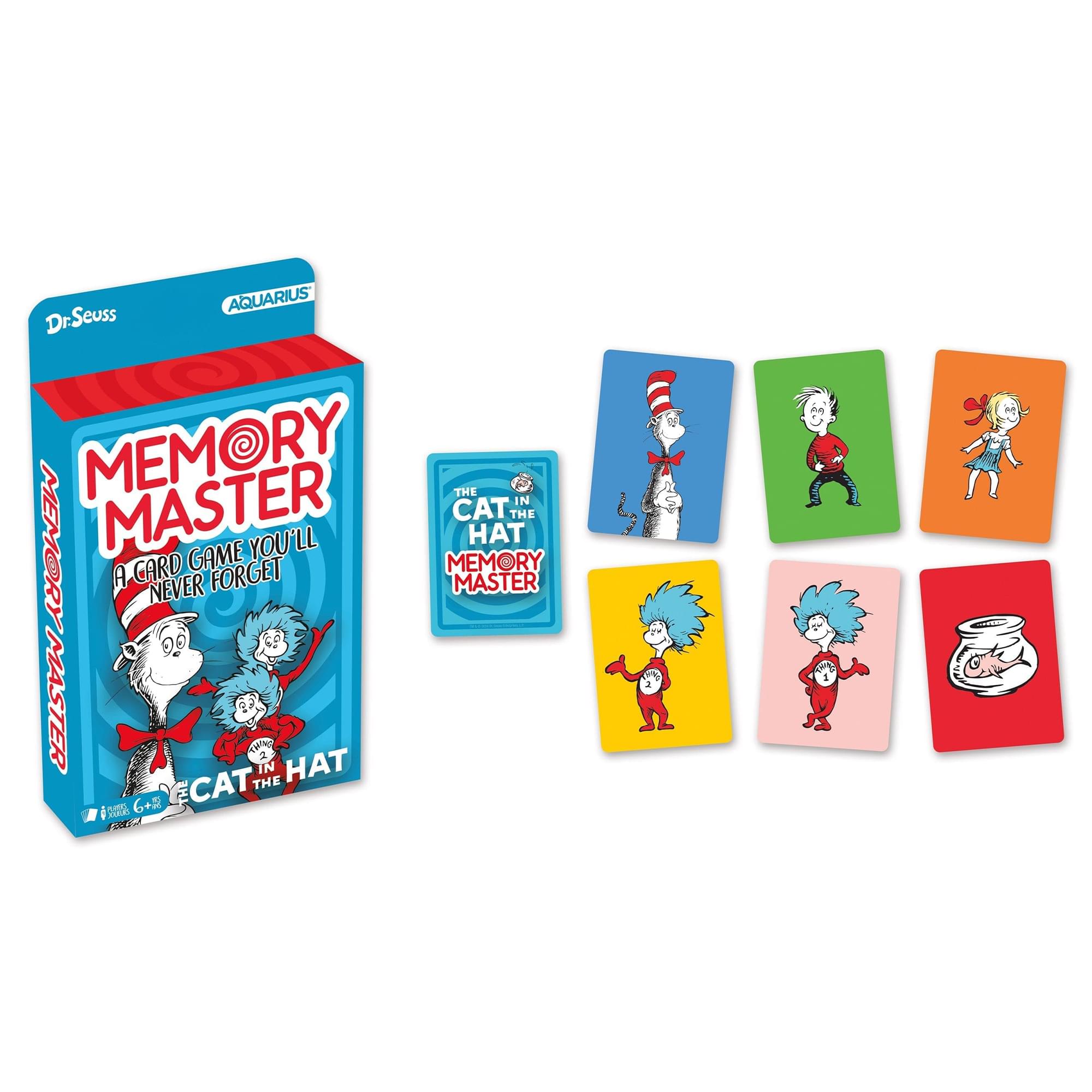 Dr. Seuss The Cat In The Hat Memory Master Card Game
