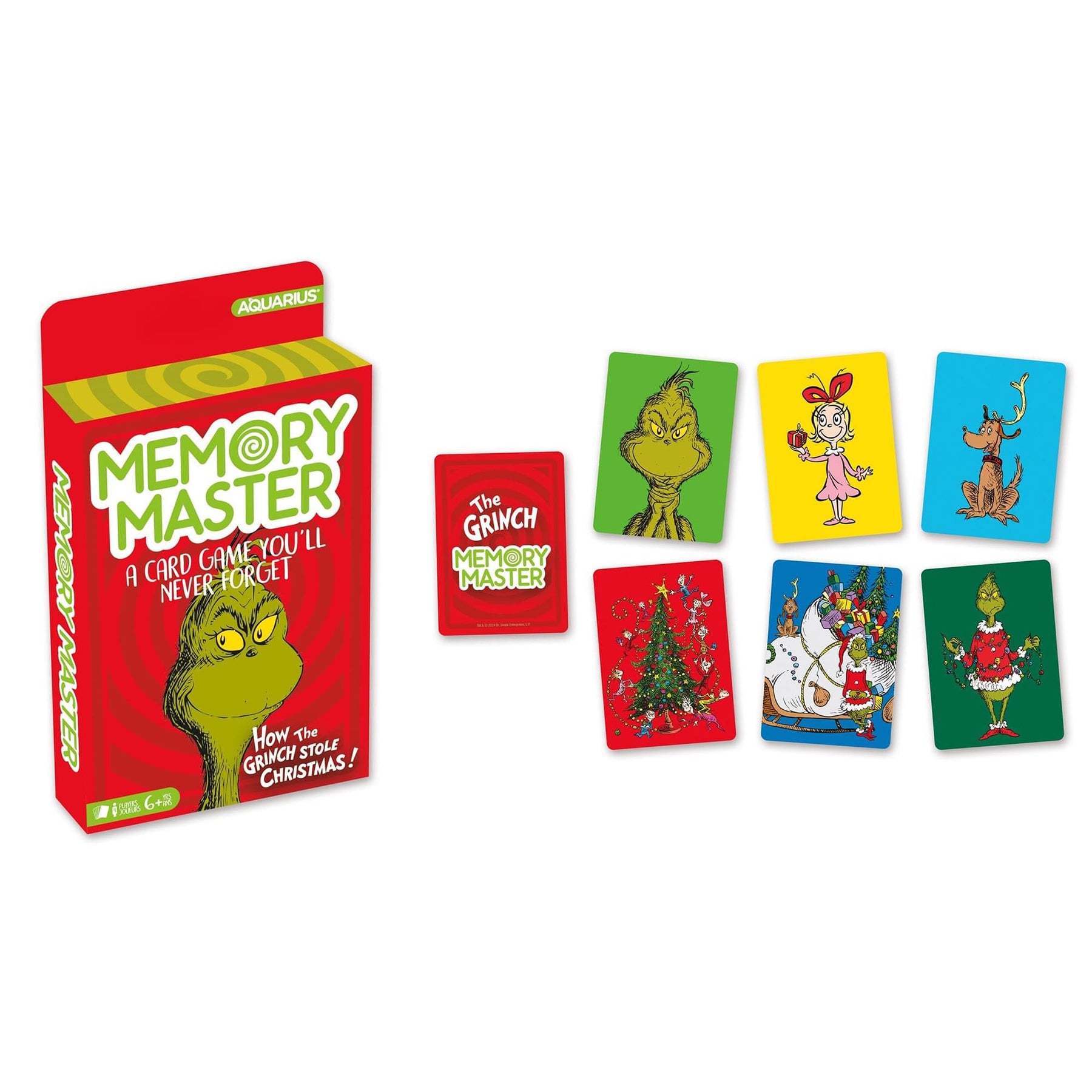 The Grinch Christmas Memory Master Game