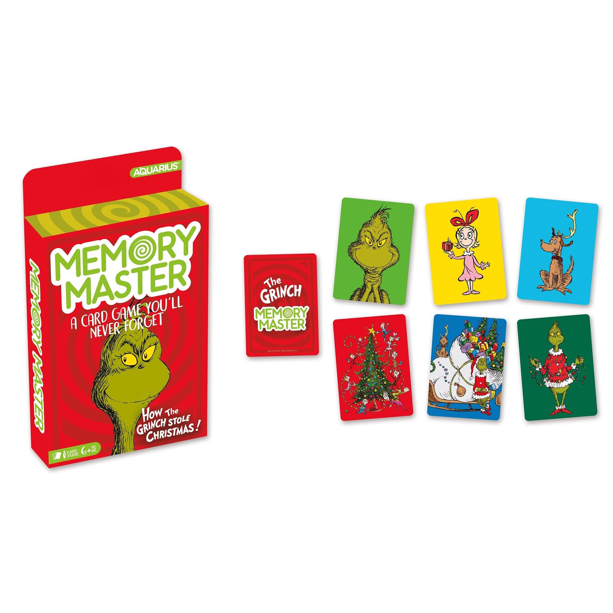 The Grinch Christmas Memory Master Game