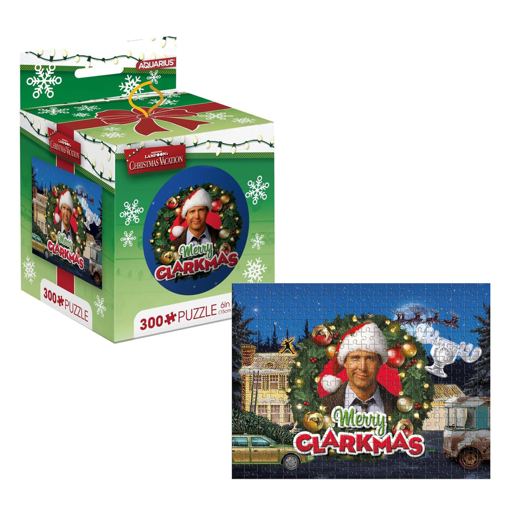 Xmas Vacation Tin Globe 300 Piece Puzzle | Free Shipping