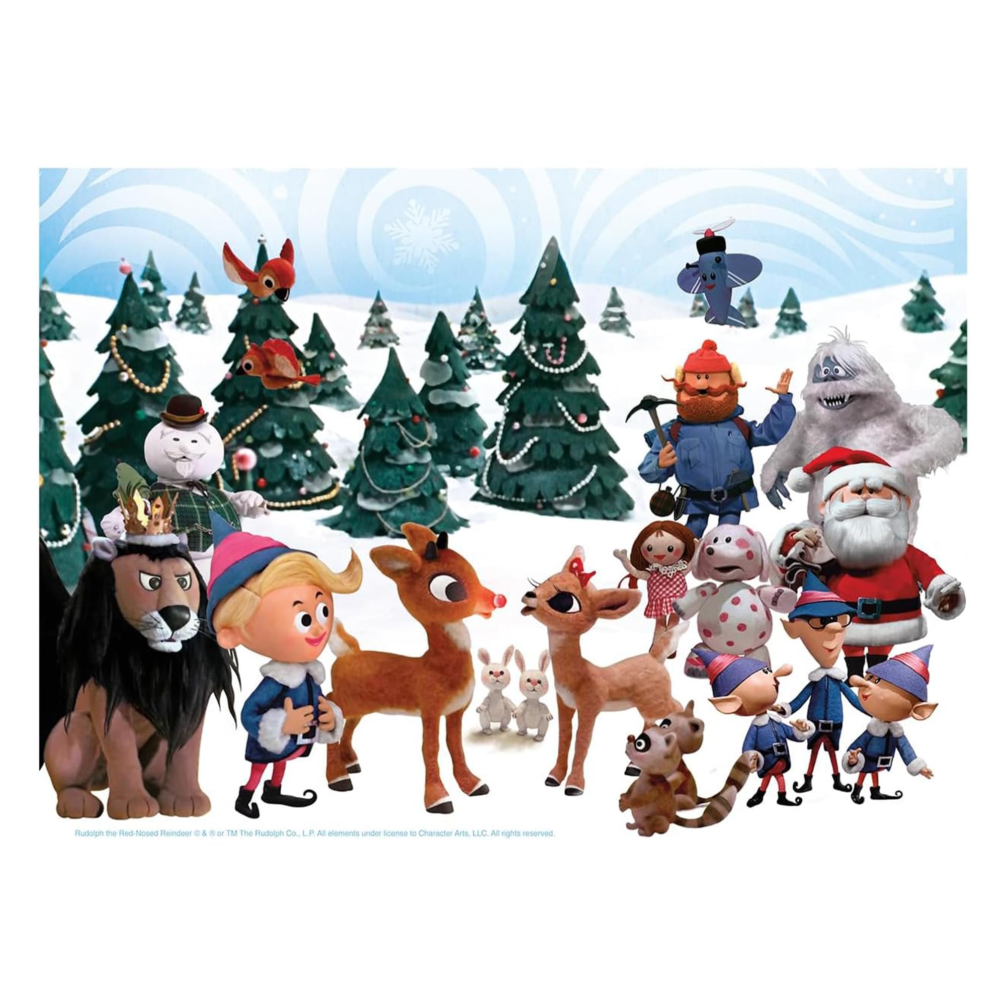 Rudolph The Red-Nosed Reindeer 300 Piece Tin Sphere Jigsaw Puzzle