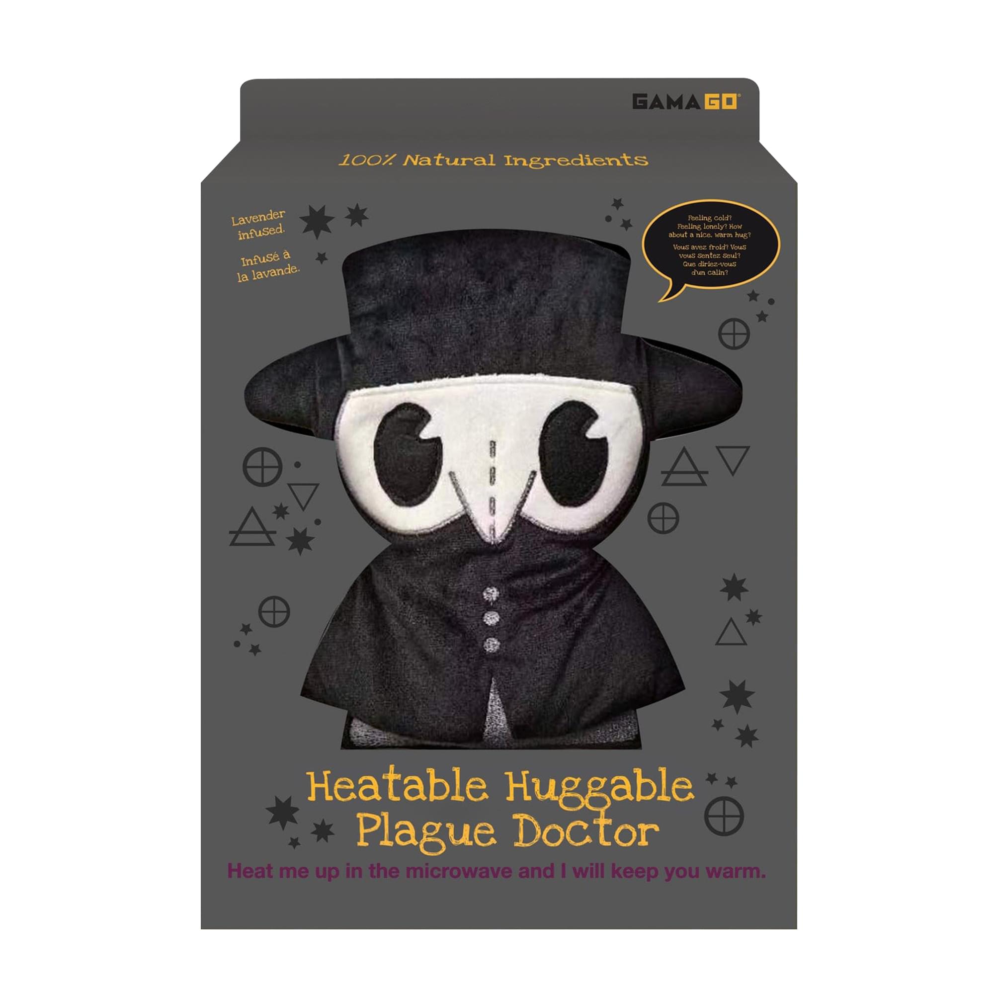 GAMAGO Plague Doctor Heating Pad & Pillow Huggable