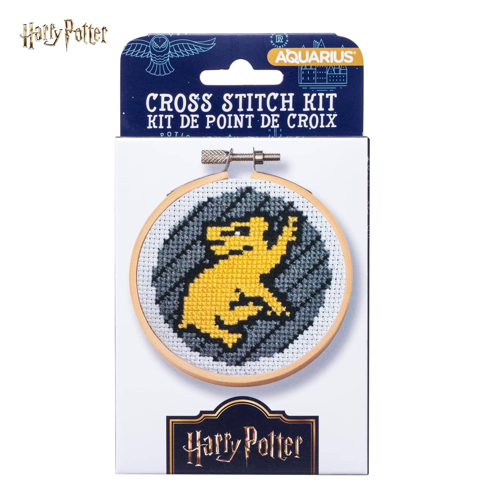 Harry Potter Hufflepuff Cross Stitch Embroidery Kit