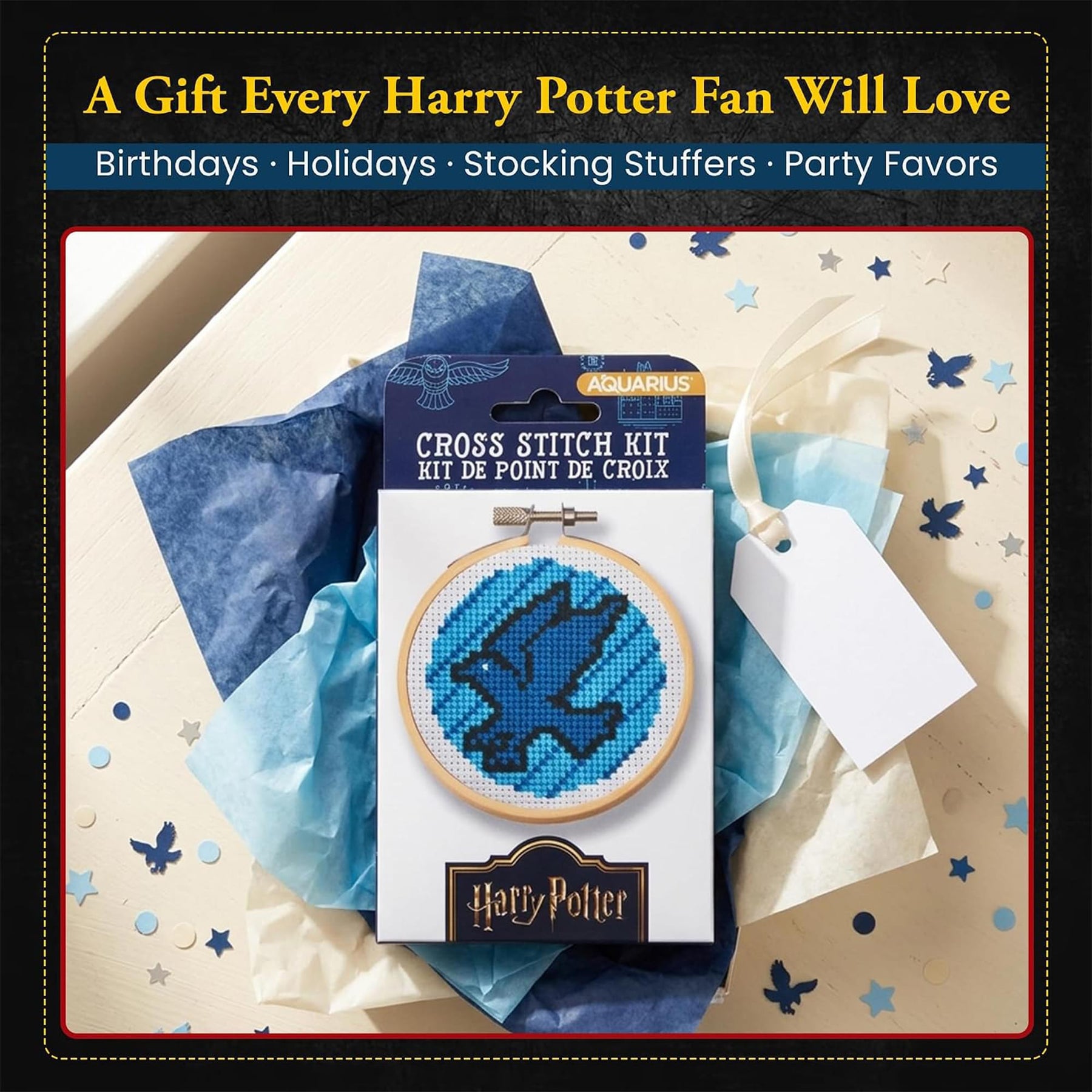 Harry Potter Ravenclaw Cross Stitch Embroidery Kit