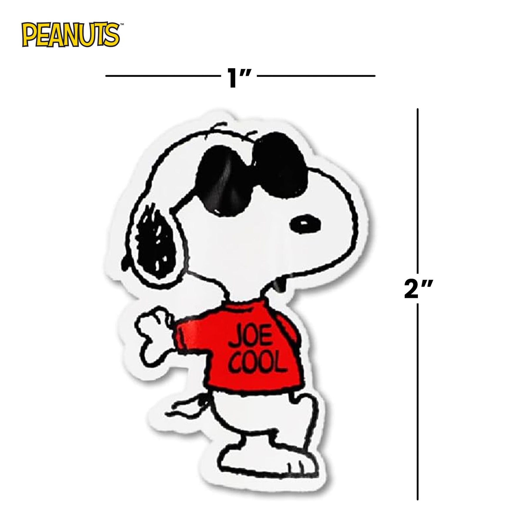 Peanuts Joe Cool Shaped Adhesive Bandages | 20 Count