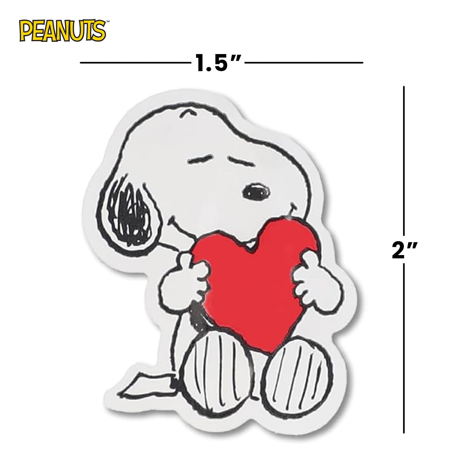 Peanuts Snoopy With Heart Shaped Adhesive Bandages | 20 Count