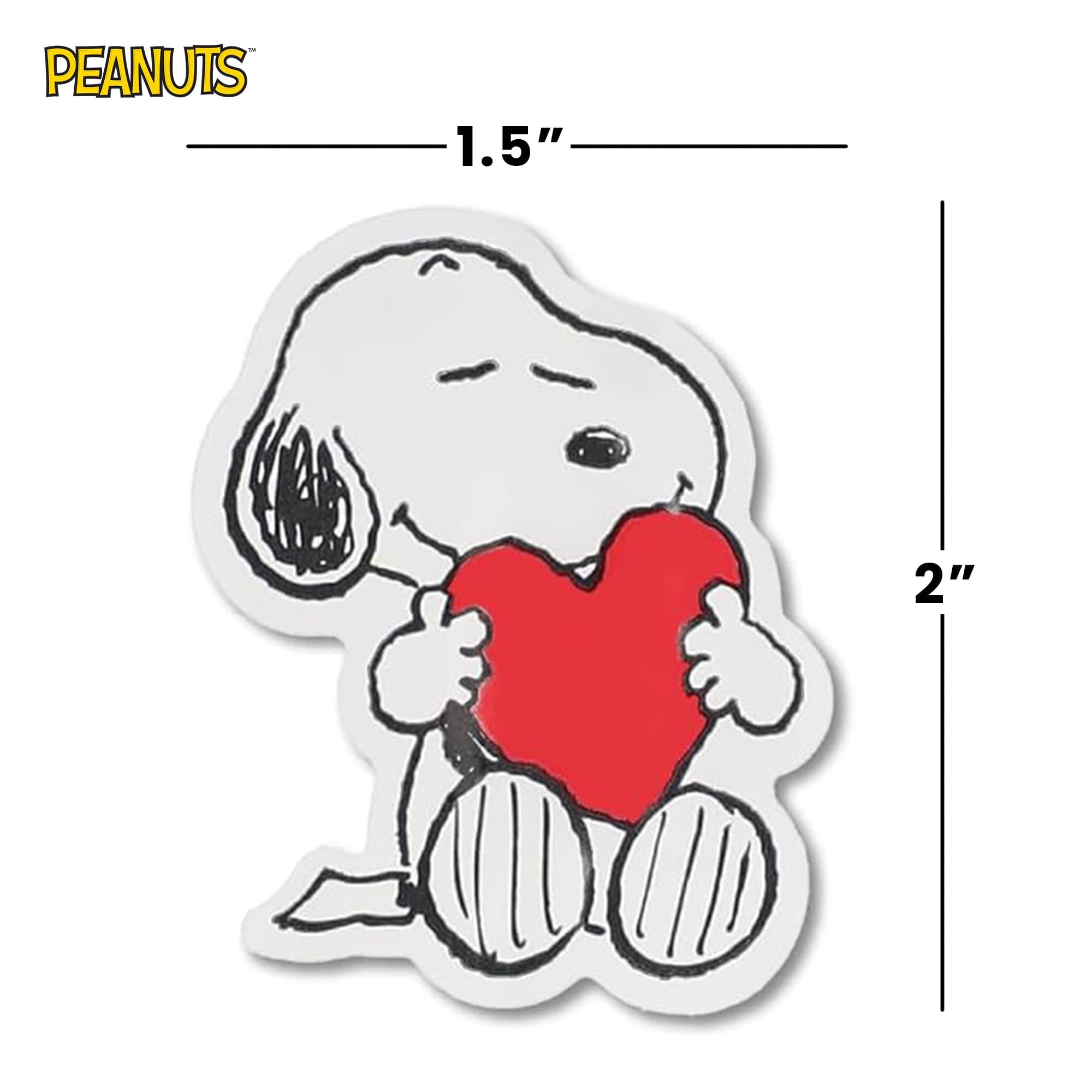 Peanuts Snoopy With Heart Shaped Adhesive Bandages | 20 Count