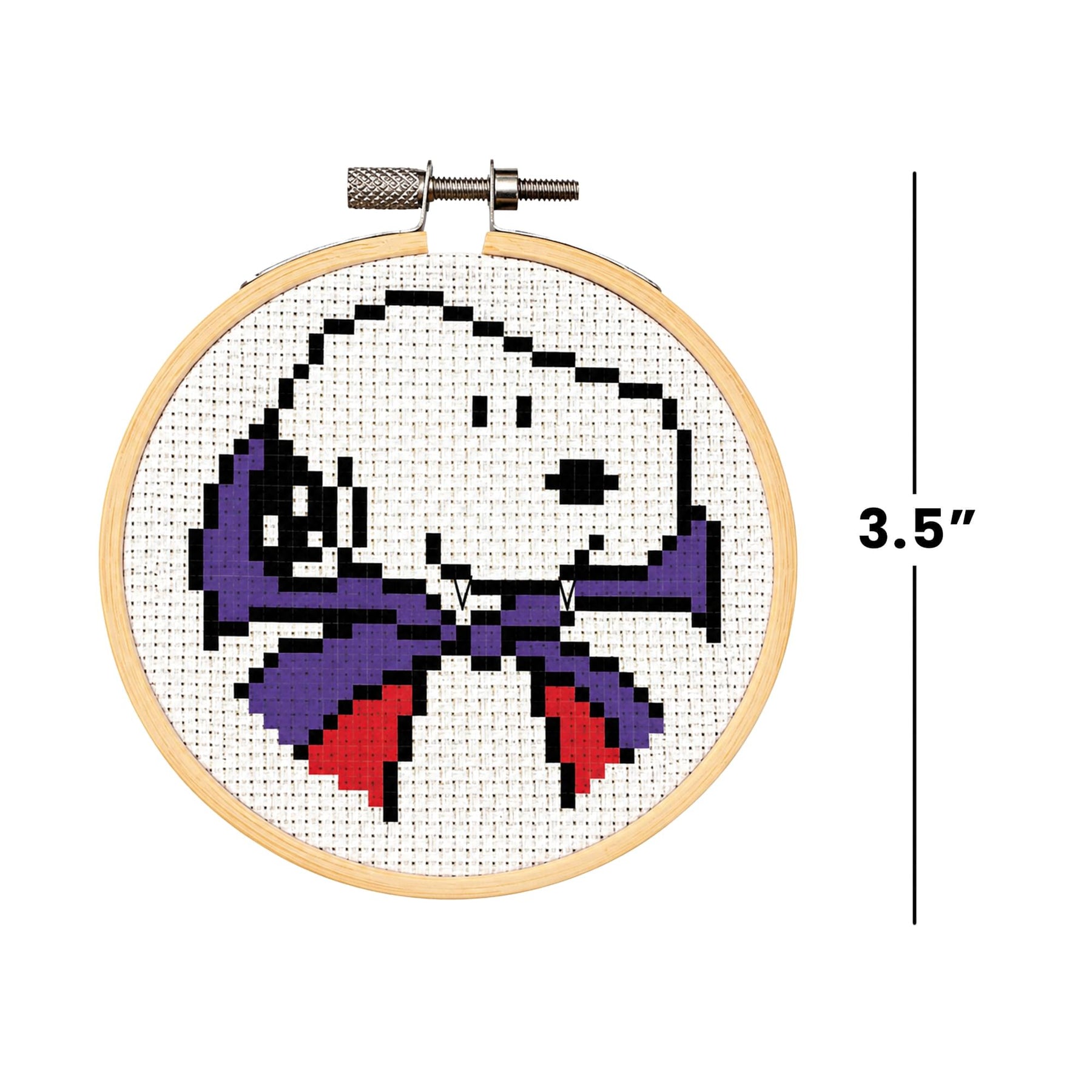 Peanuts Snoopy Dracula Cross Stitch Embroidery Kit