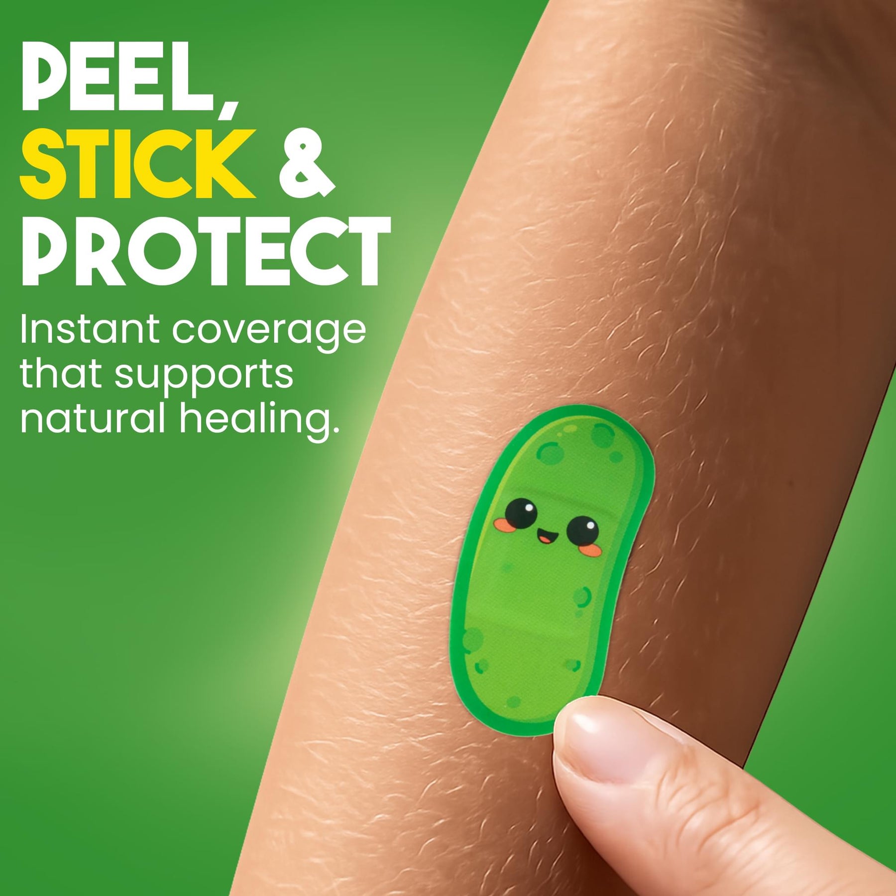 Pickle Bandages | Pack Of 20 Individually Wrapped Self Adhesive Bandages