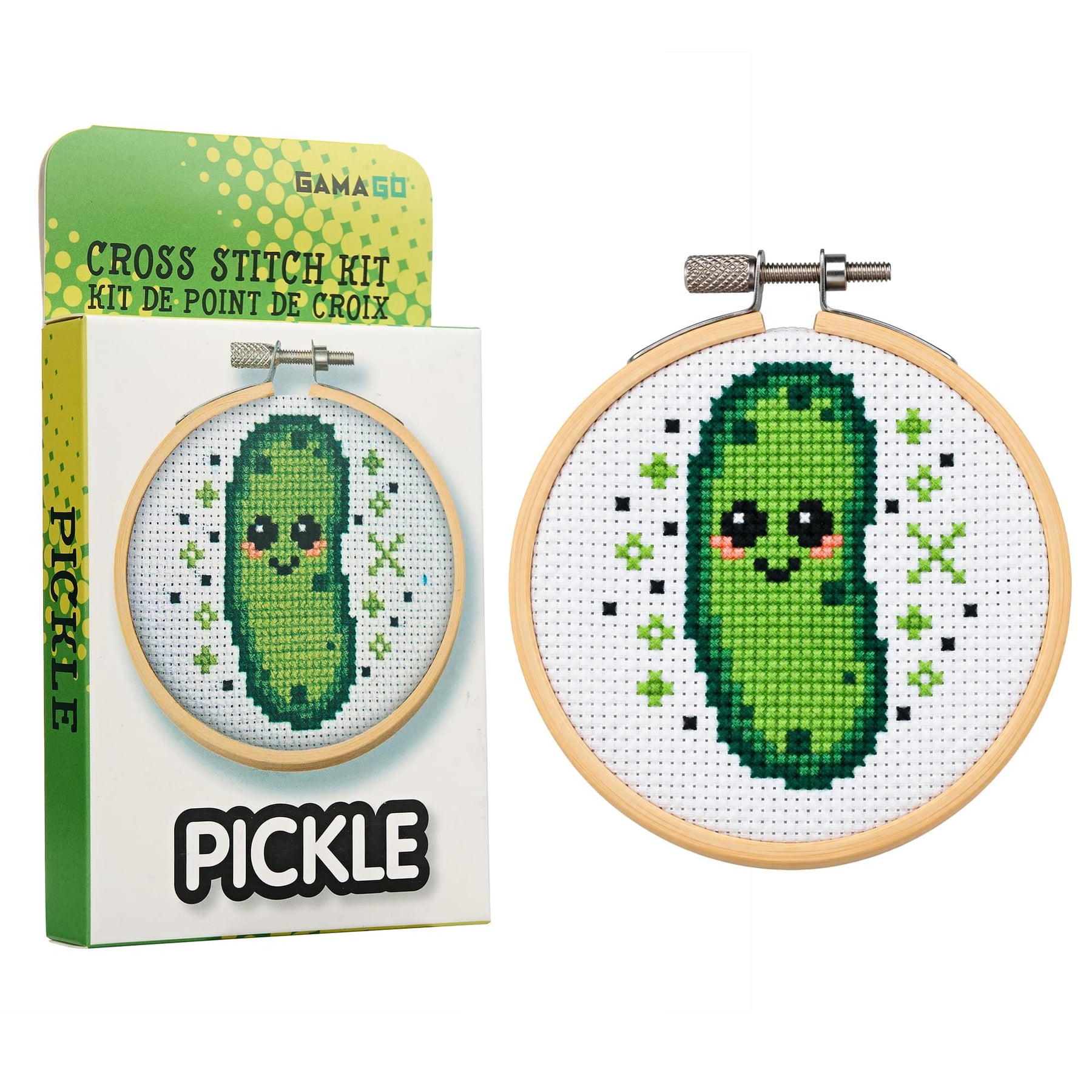Pickle Cross Stitch Embroidery Kit
