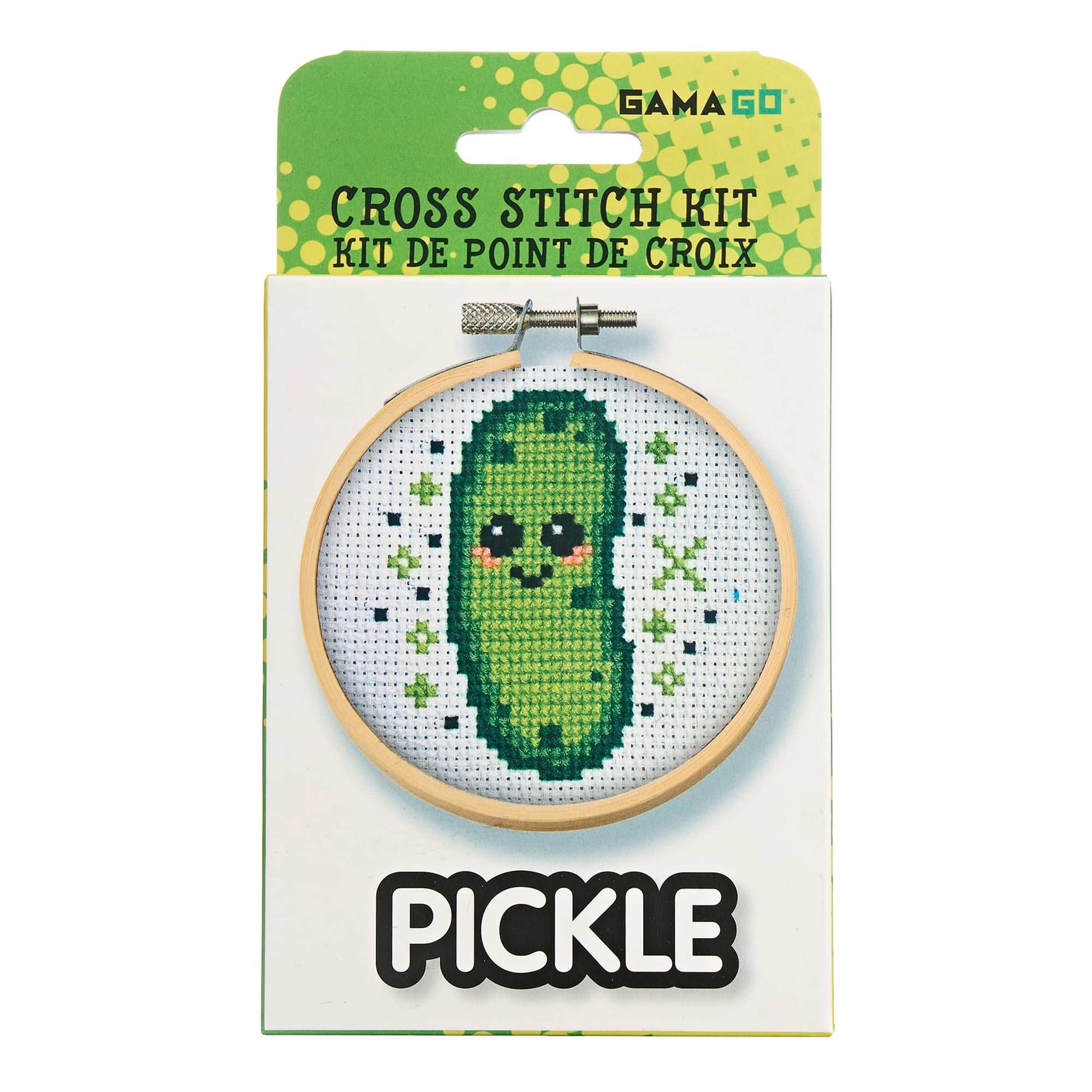 Pickle Cross Stitch Embroidery Kit