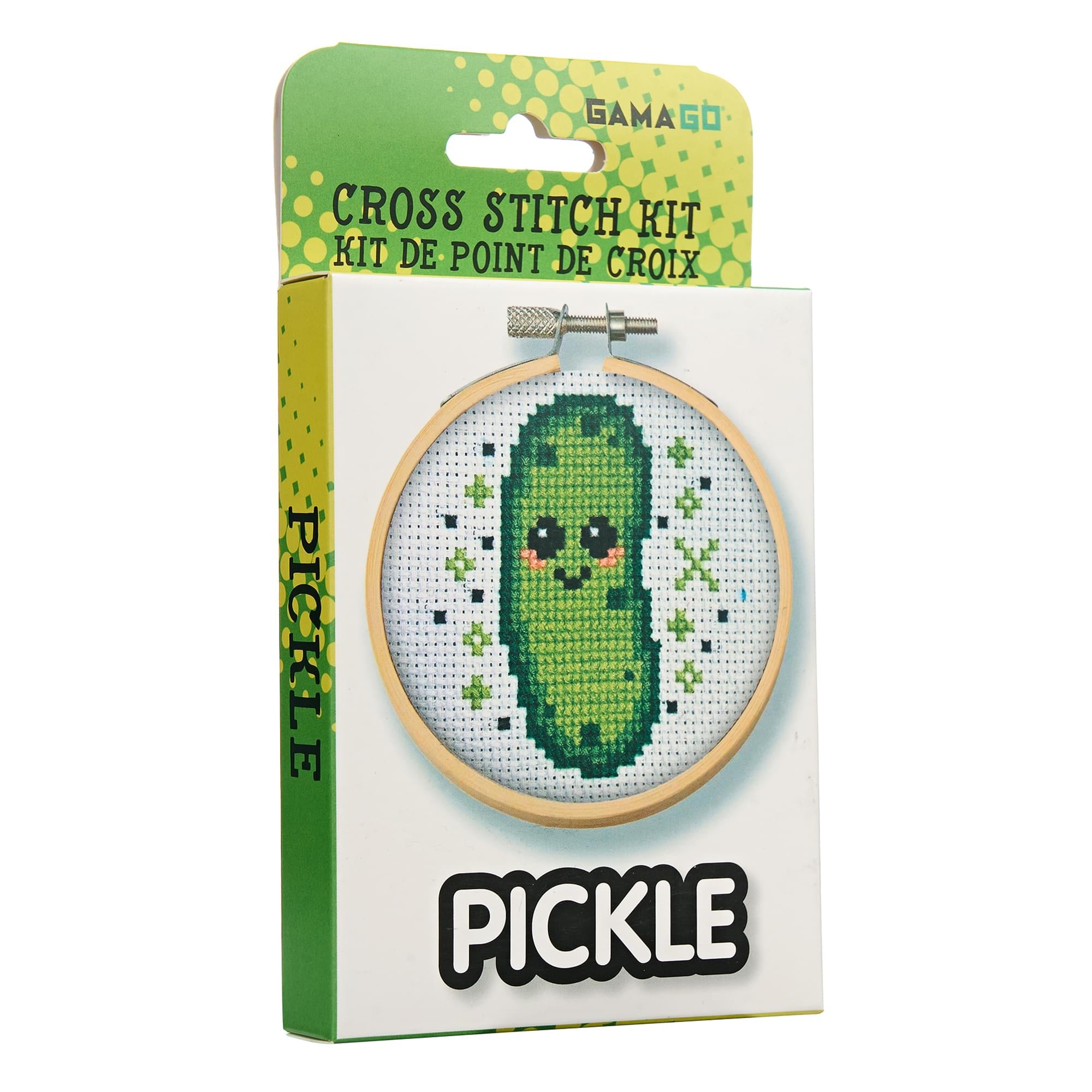 Pickle Cross Stitch Embroidery Kit