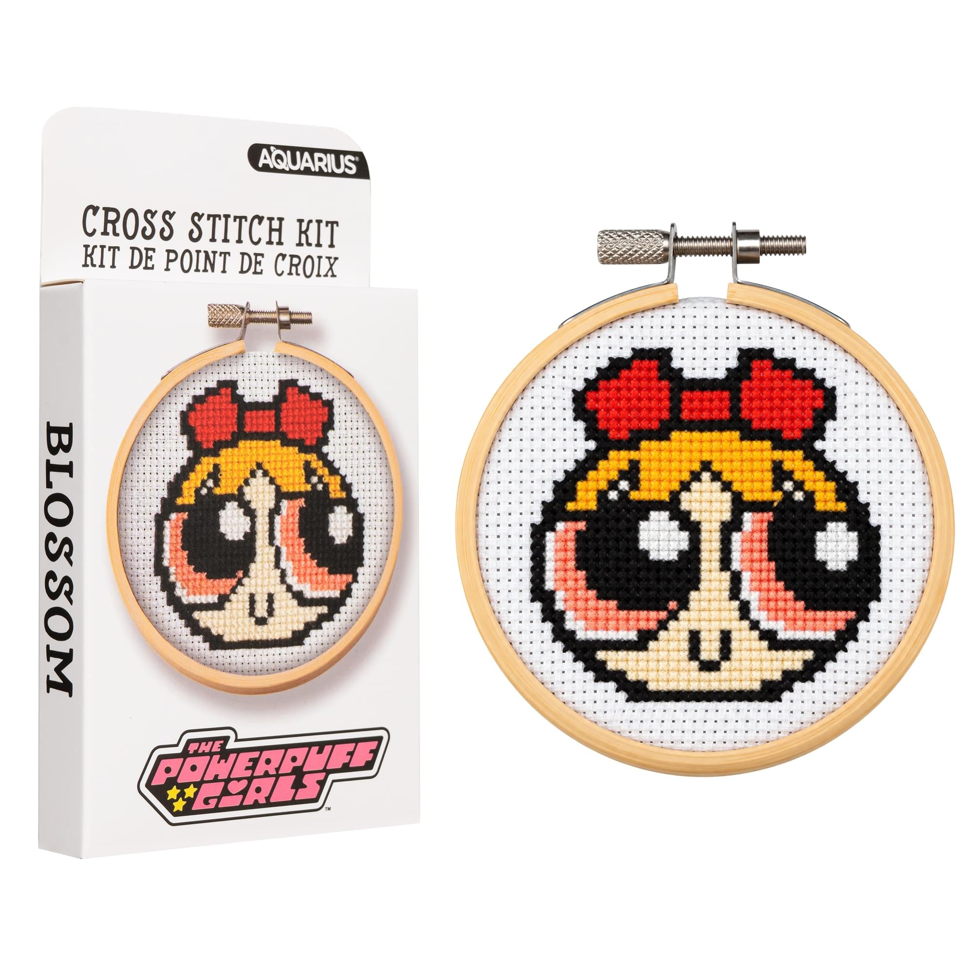 Powerpuff Girls Blossom Cross Stitch Embroidery Kit