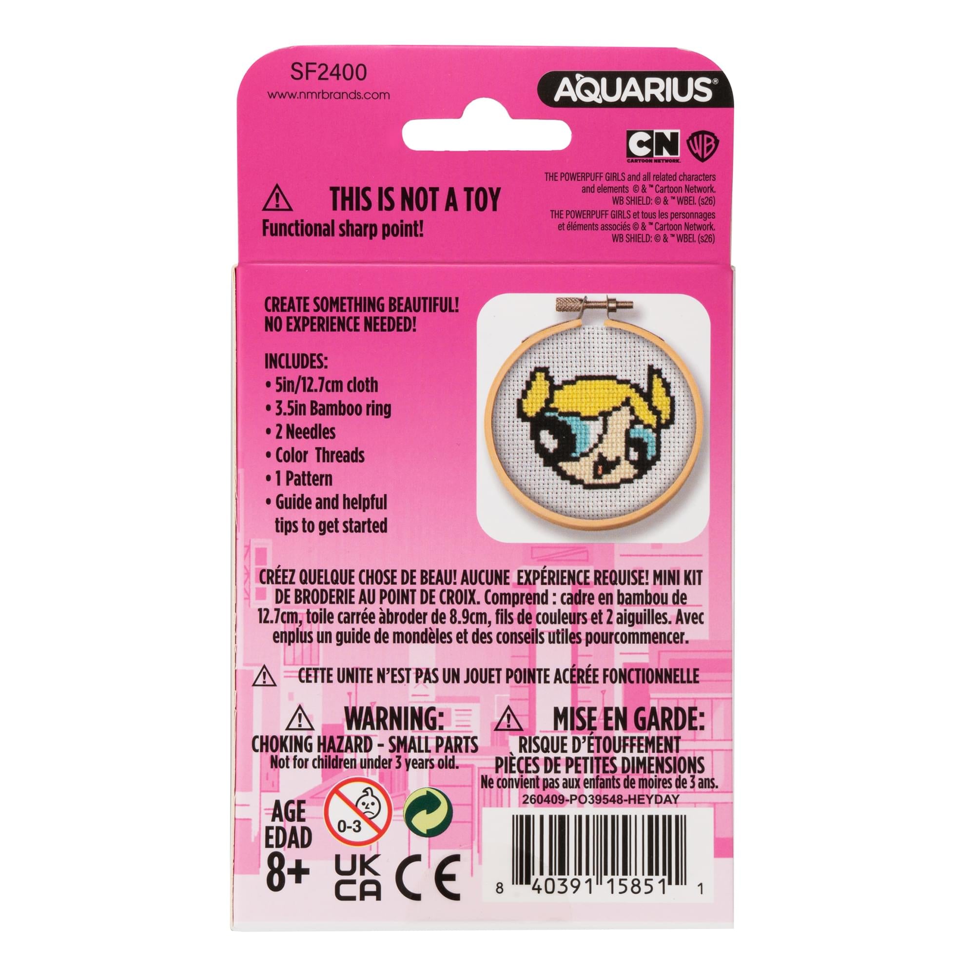 Powerpuff Girls Bubbles Cross Stitch Embroidery Kit
