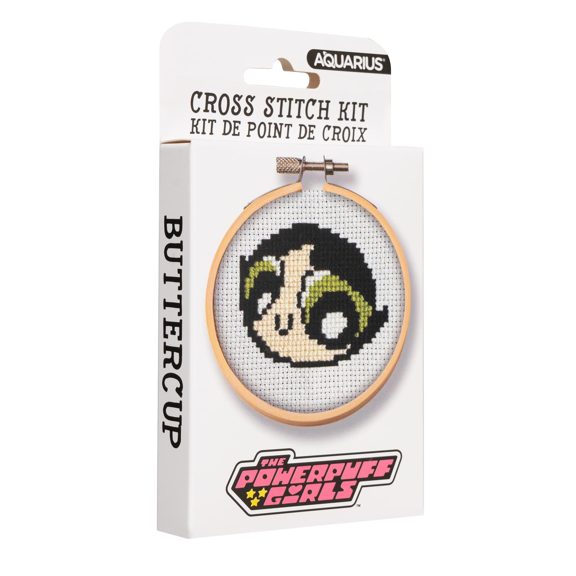 Powerpuff Girls Buttercup Cross Stitch Embroidery Kit