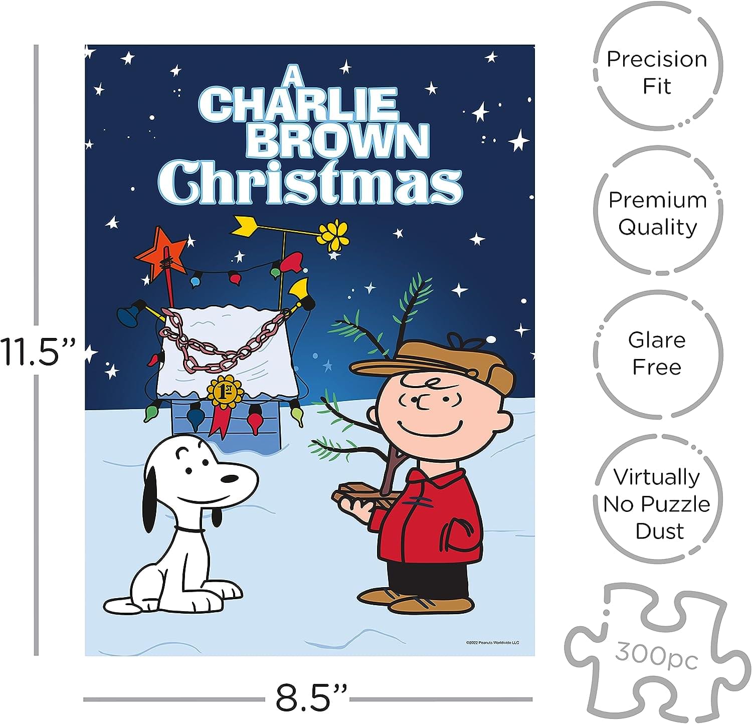 Peanuts A Charlie Brown Christmas 300 Piece Jigsaw Puzzle