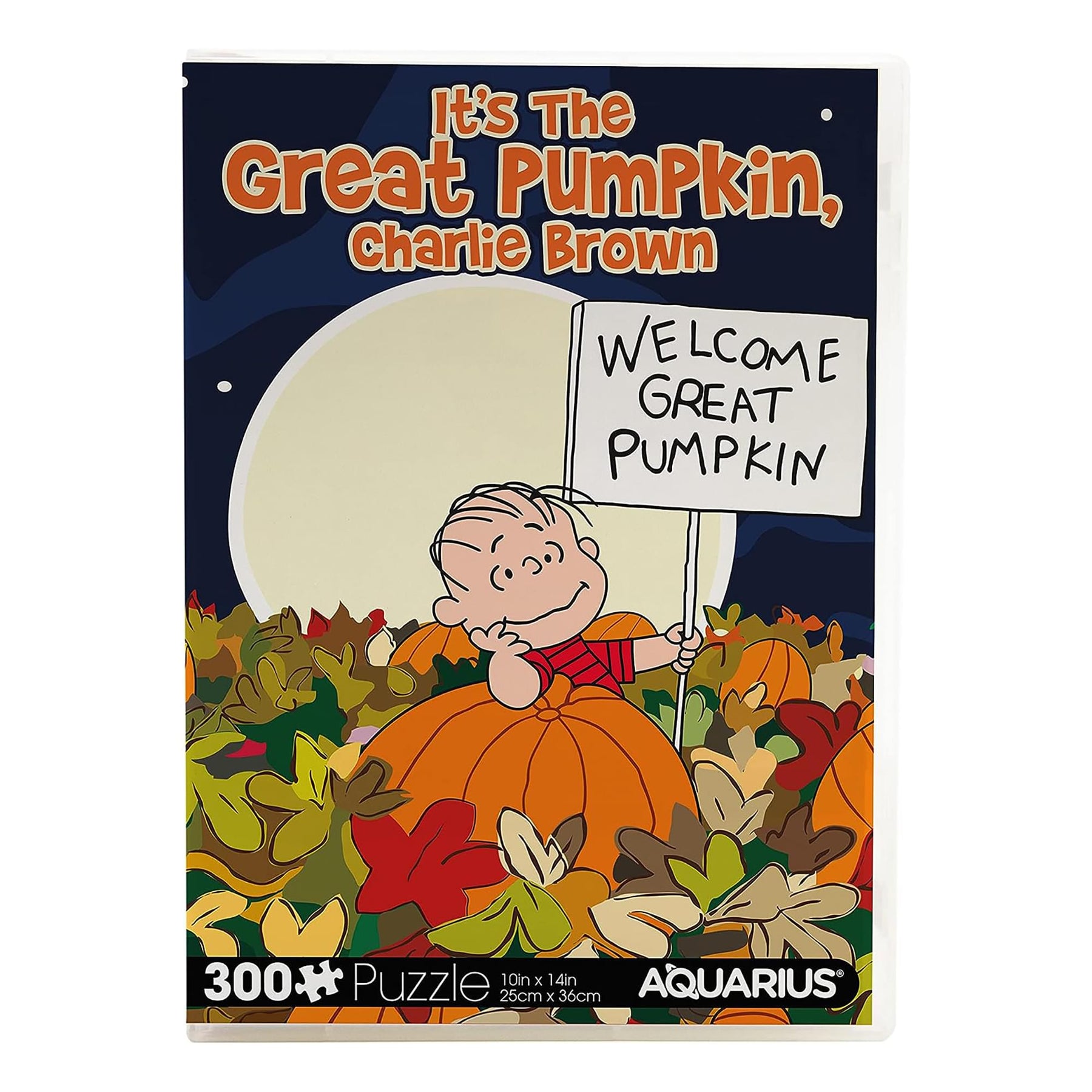 Peanuts Great Pumpkin 300 Piece VHS Vuzzle Jigsaw Puzzle