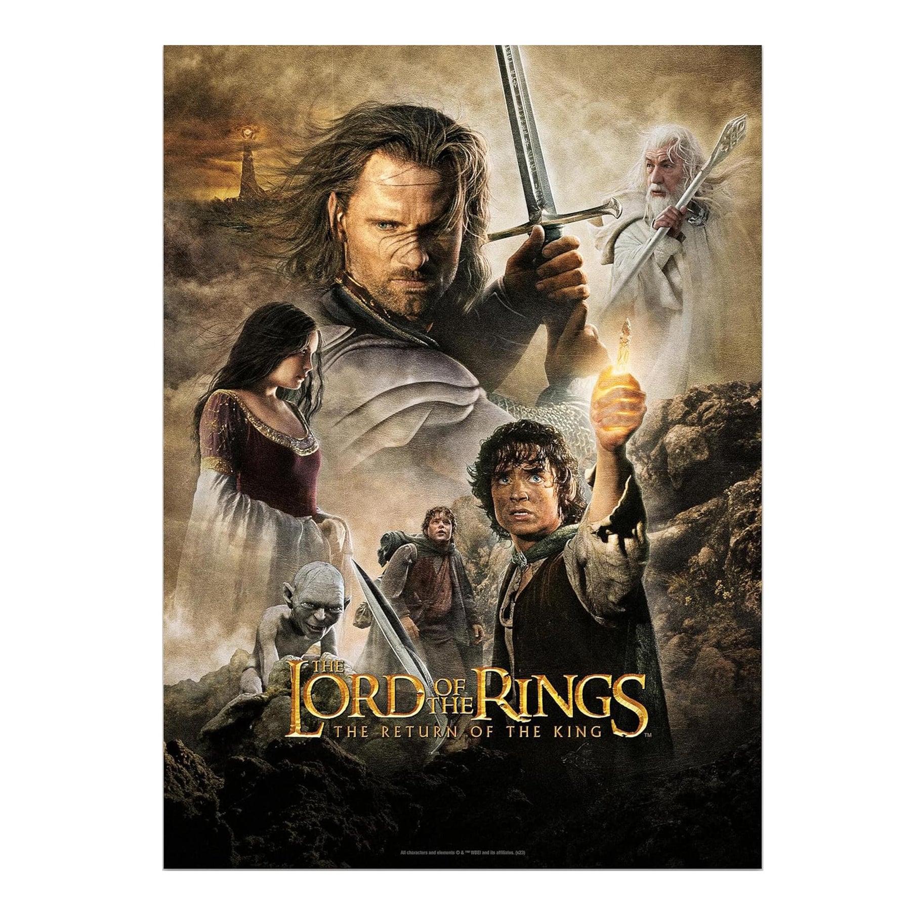 Lord of The Rings: Return of the King 300 Piece VHS Jigsaw Puzzle