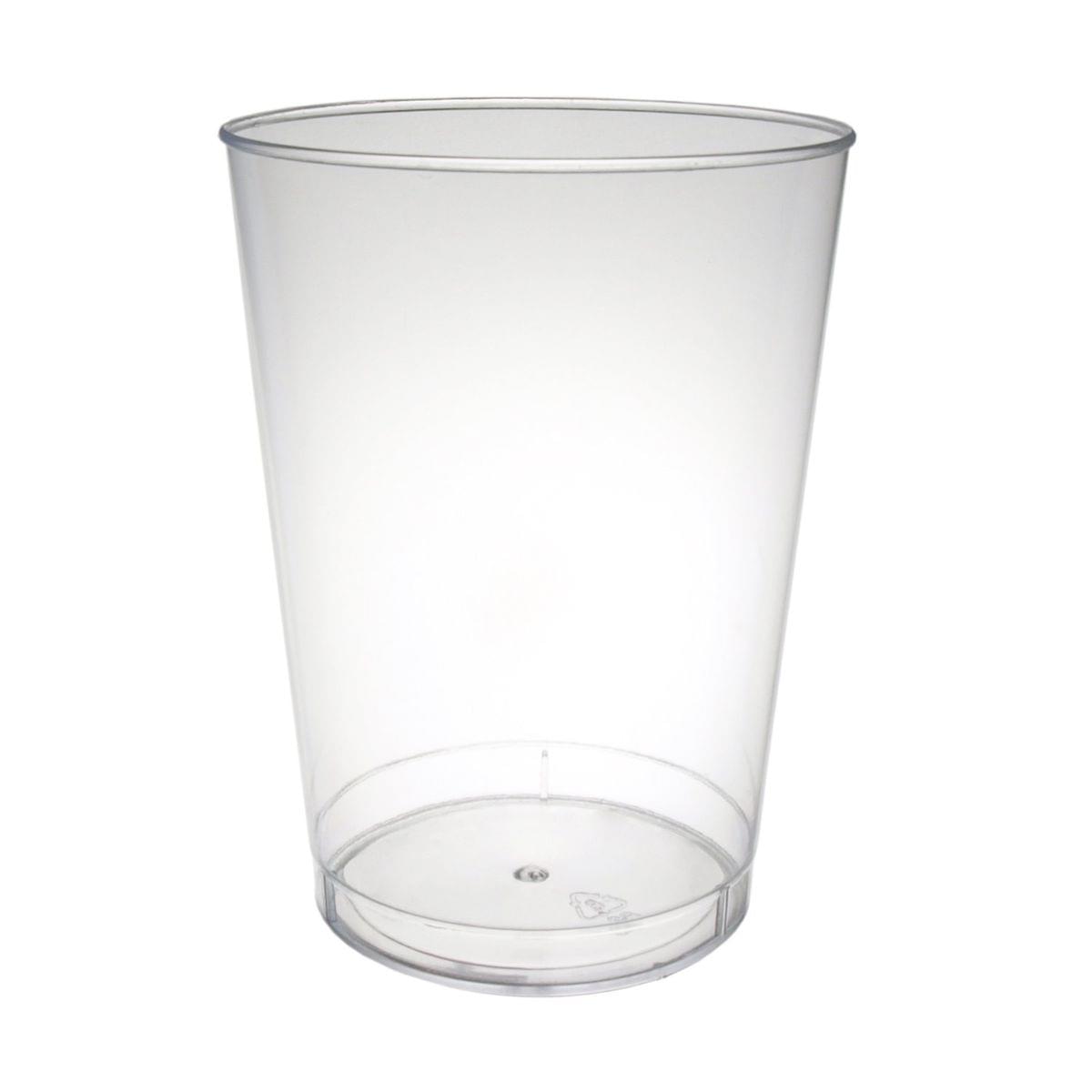 Clear Plastic 16 Oz Tumbler Party Cups 20 Count