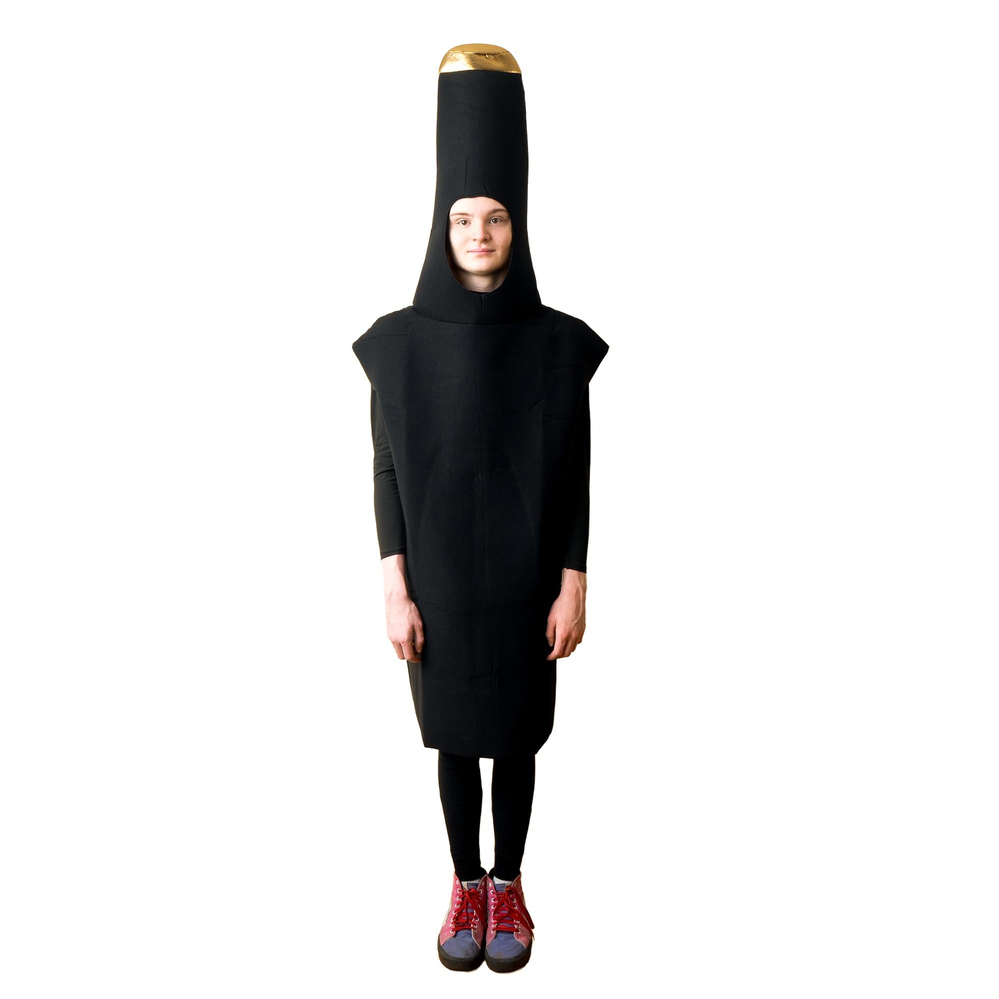 Black Beer Bottle Adult Costume