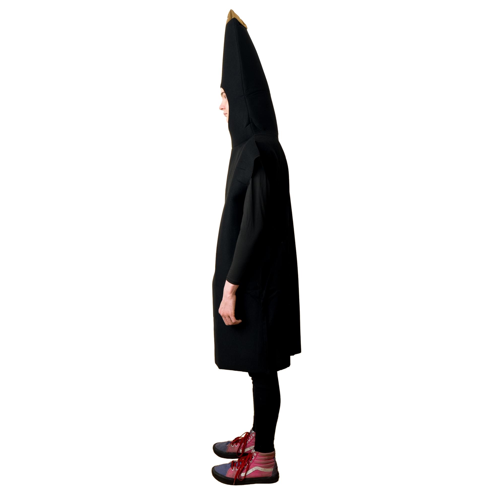 Black Beer Bottle Adult Costume