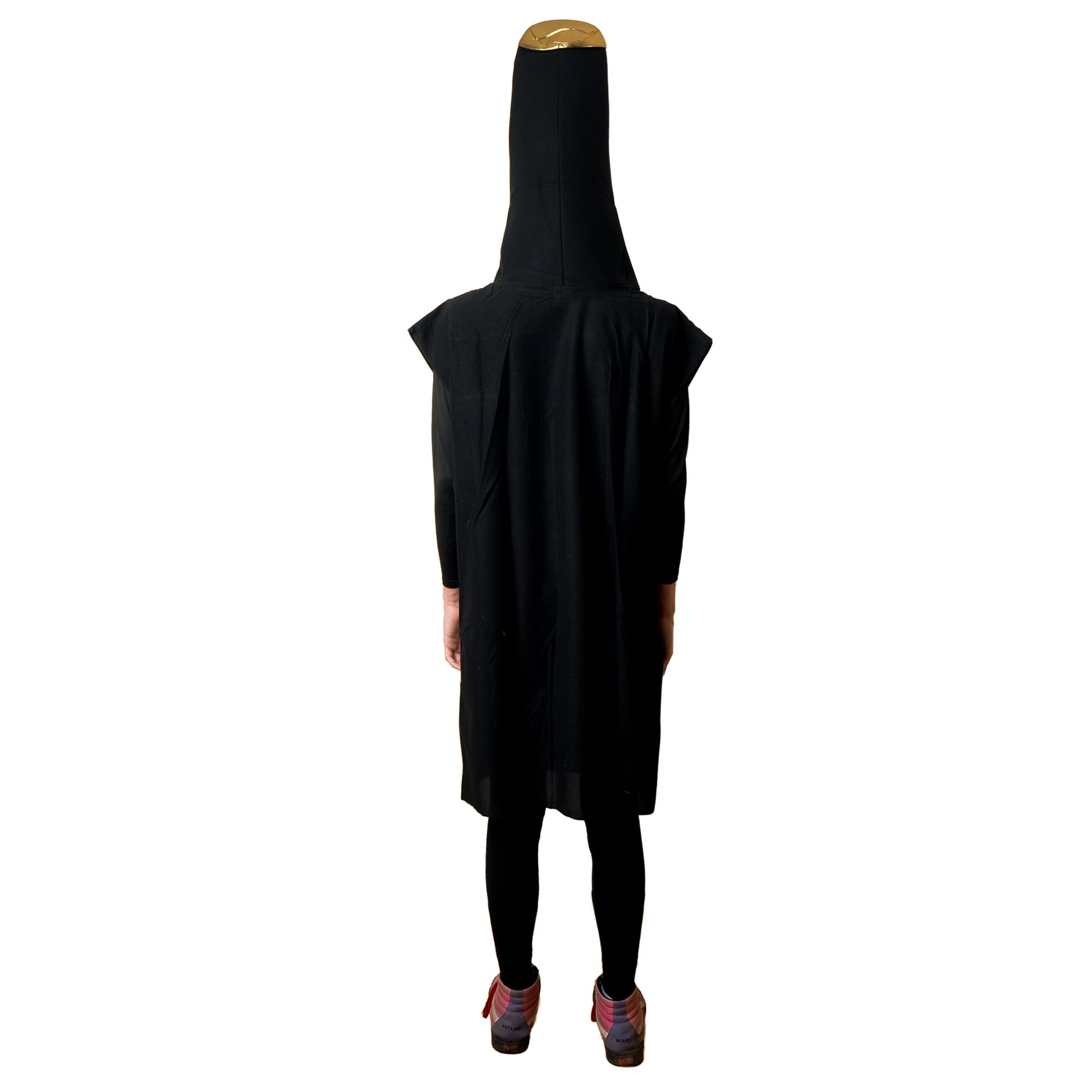 Black Beer Bottle Adult Costume