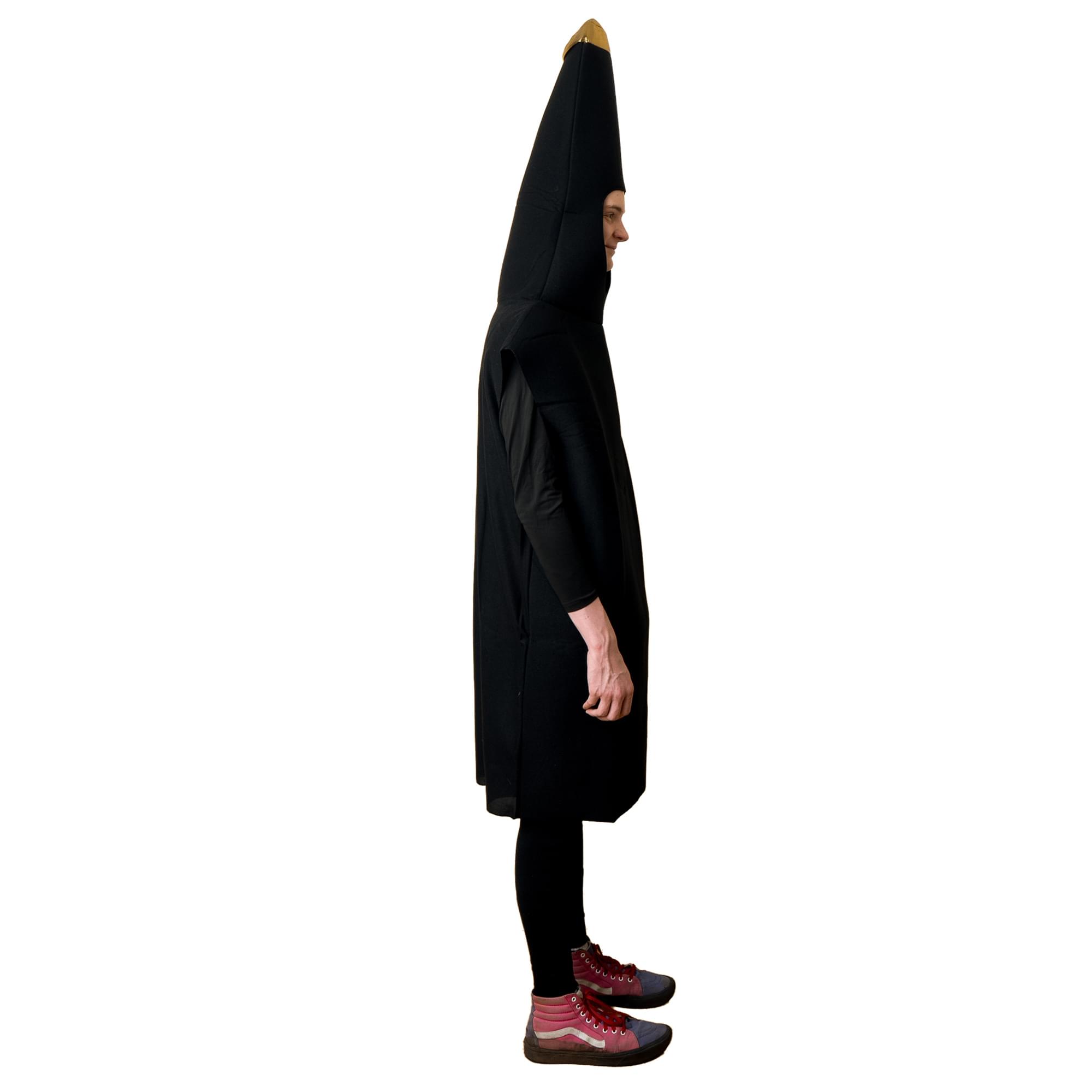 Black Beer Bottle Adult Costume