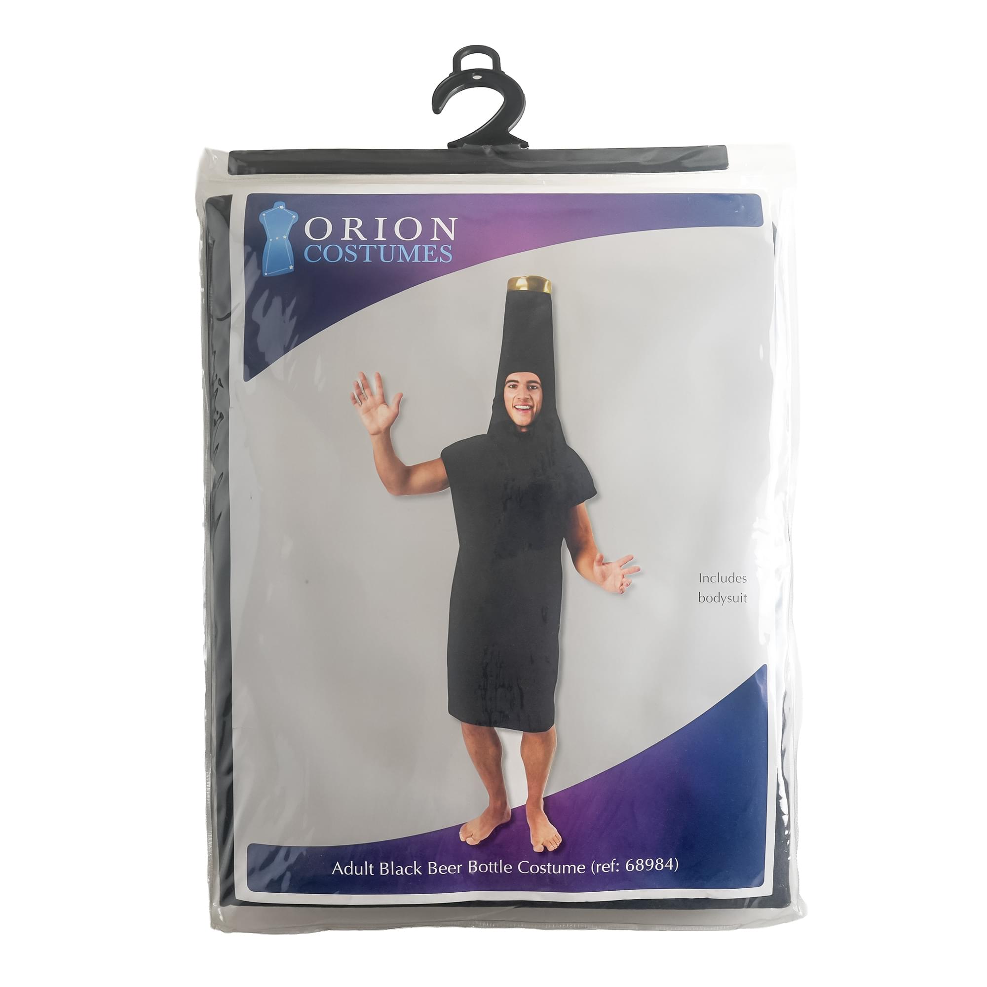 Black Beer Bottle Adult Costume