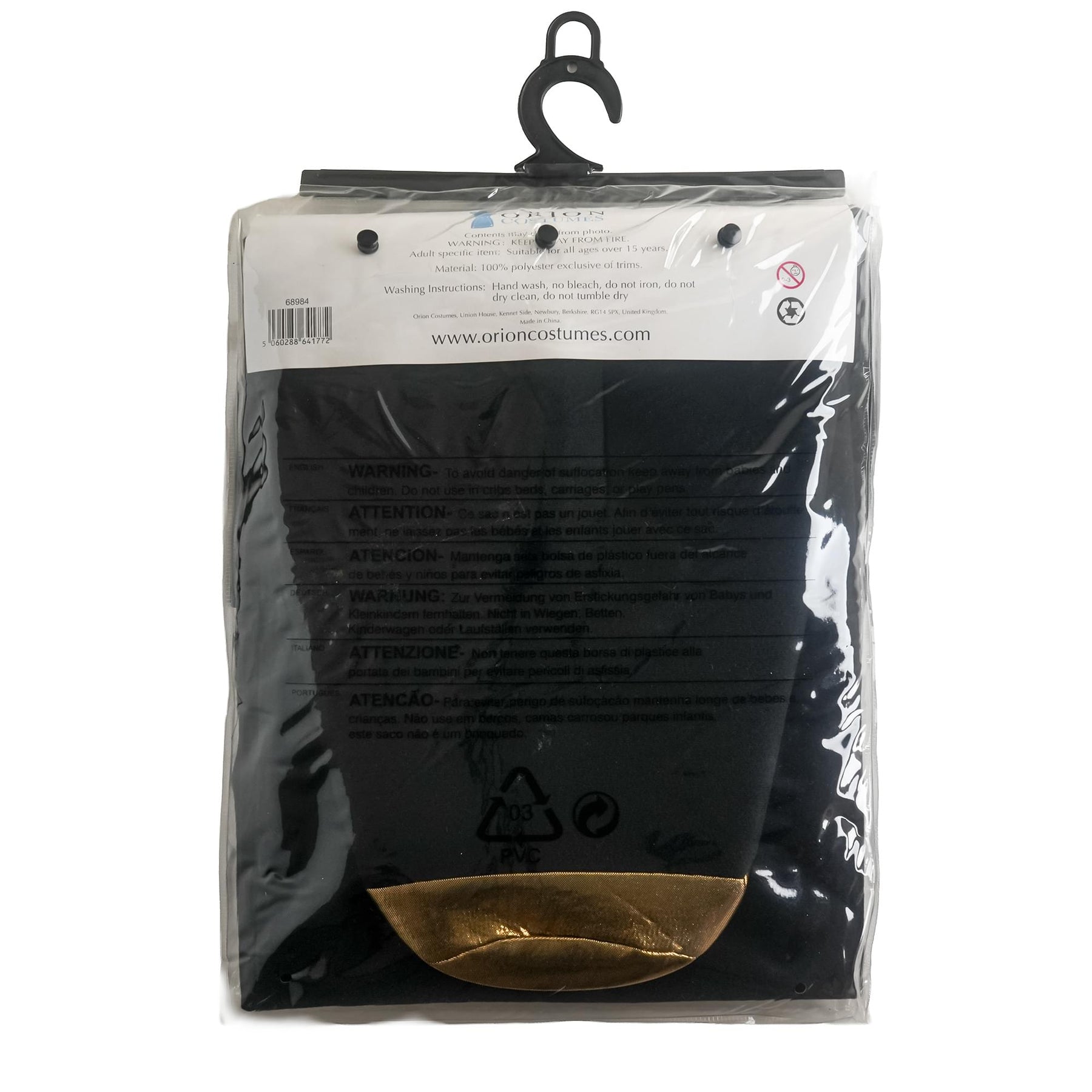 Black Beer Bottle Adult Costume