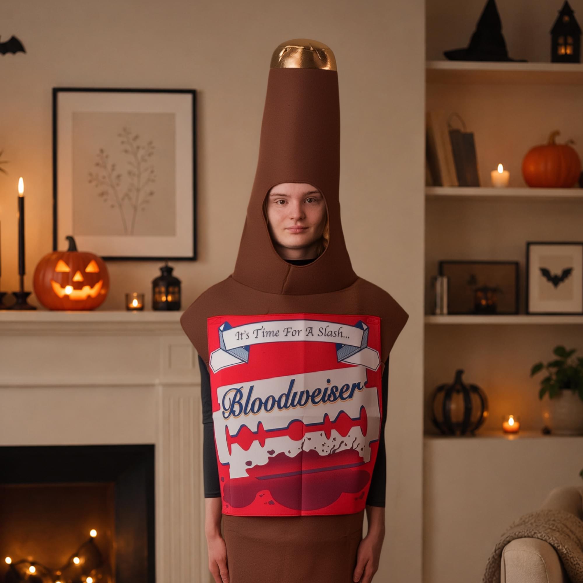Bloodweiser Label Adult Costume