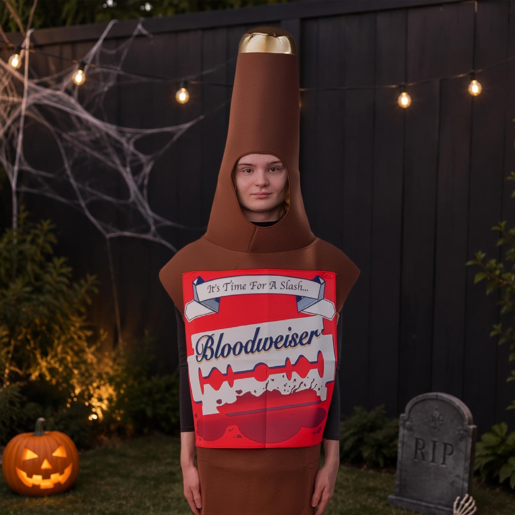 Bloodweiser Label Adult Costume