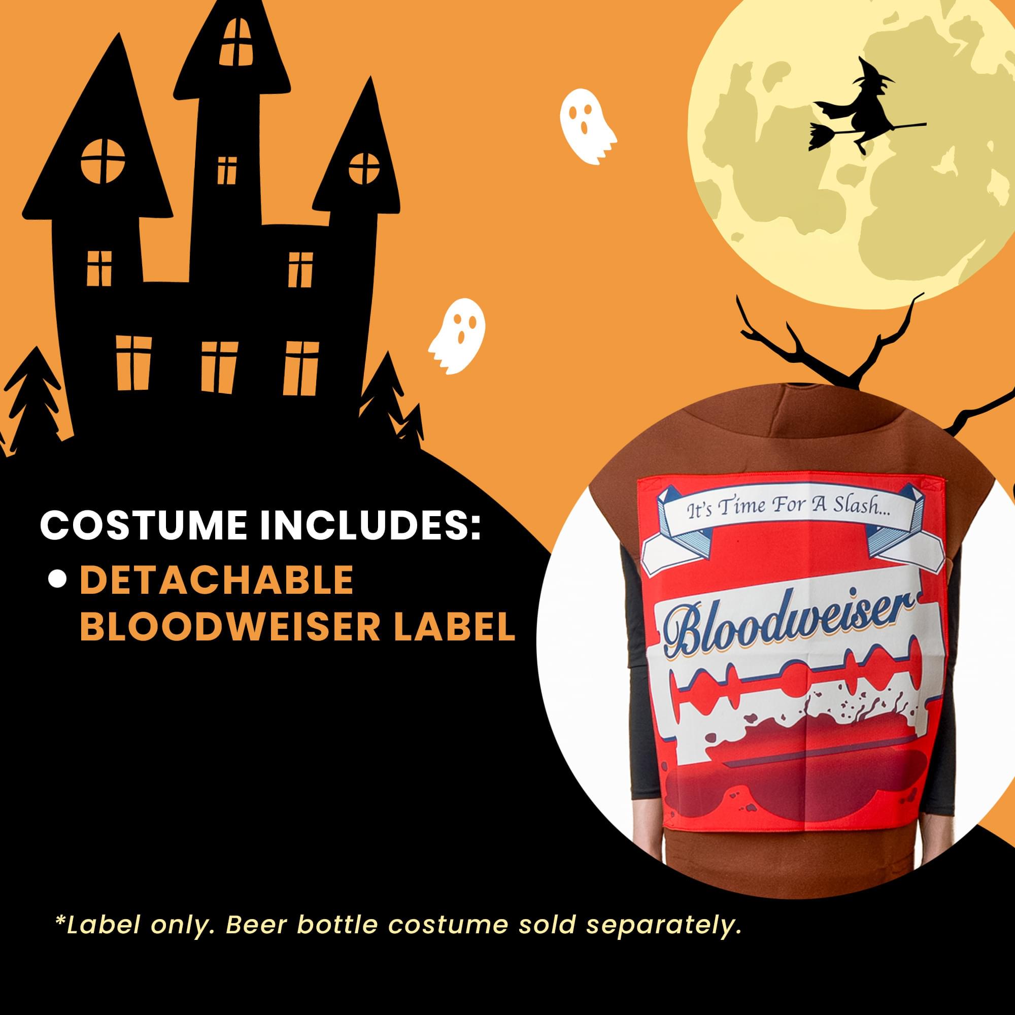 Bloodweiser Label Adult Costume
