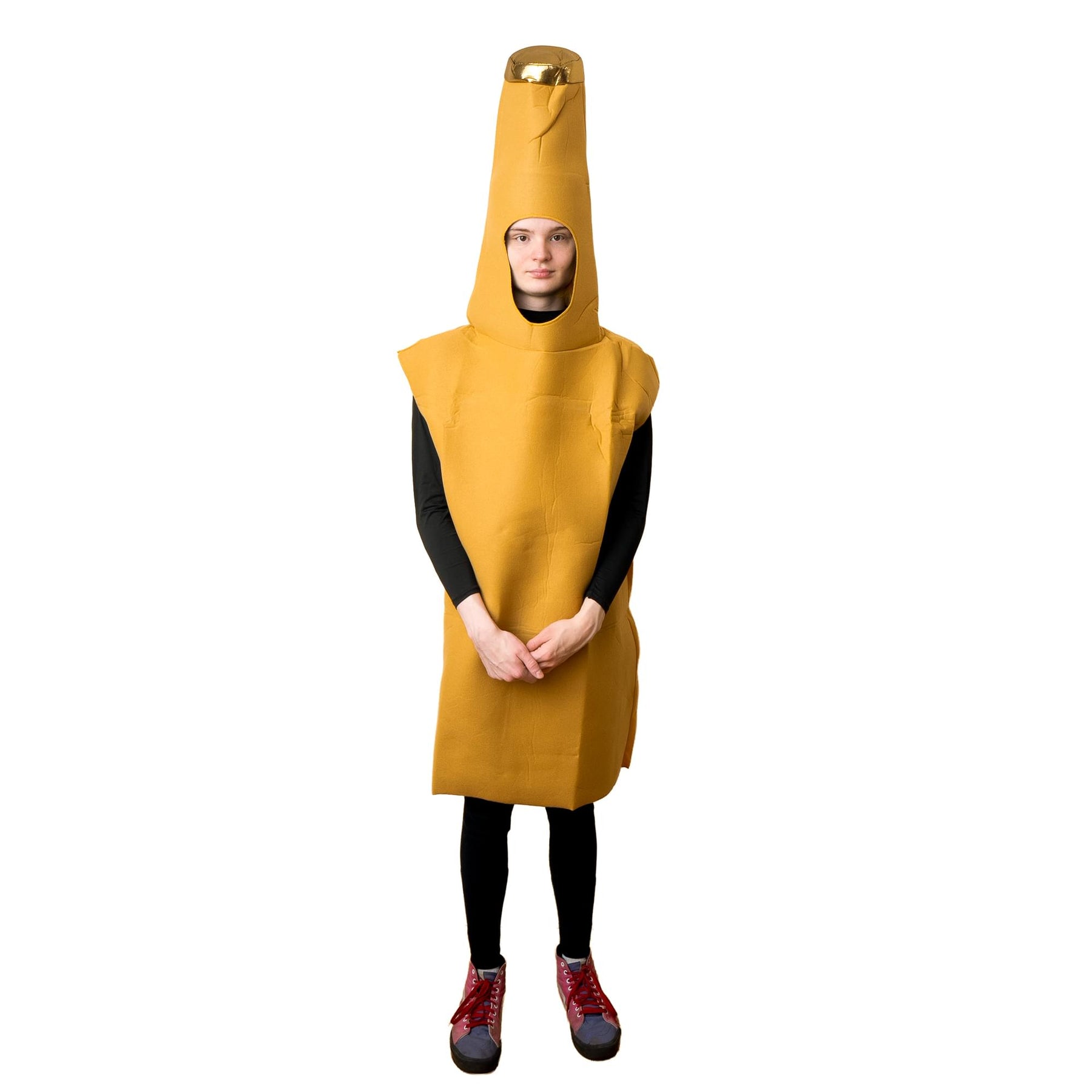 Yellow Beer Bottle Adult Costume