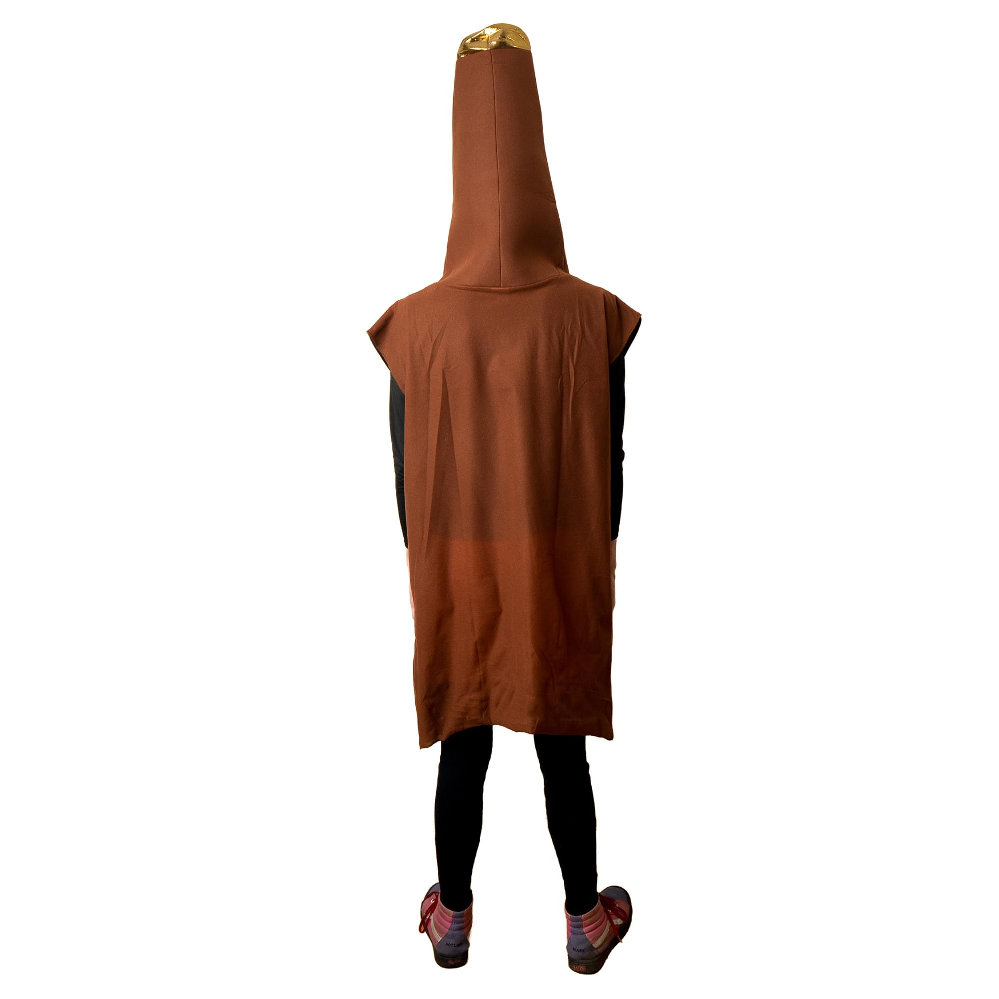 Brown Beer Bottle Adult Costume