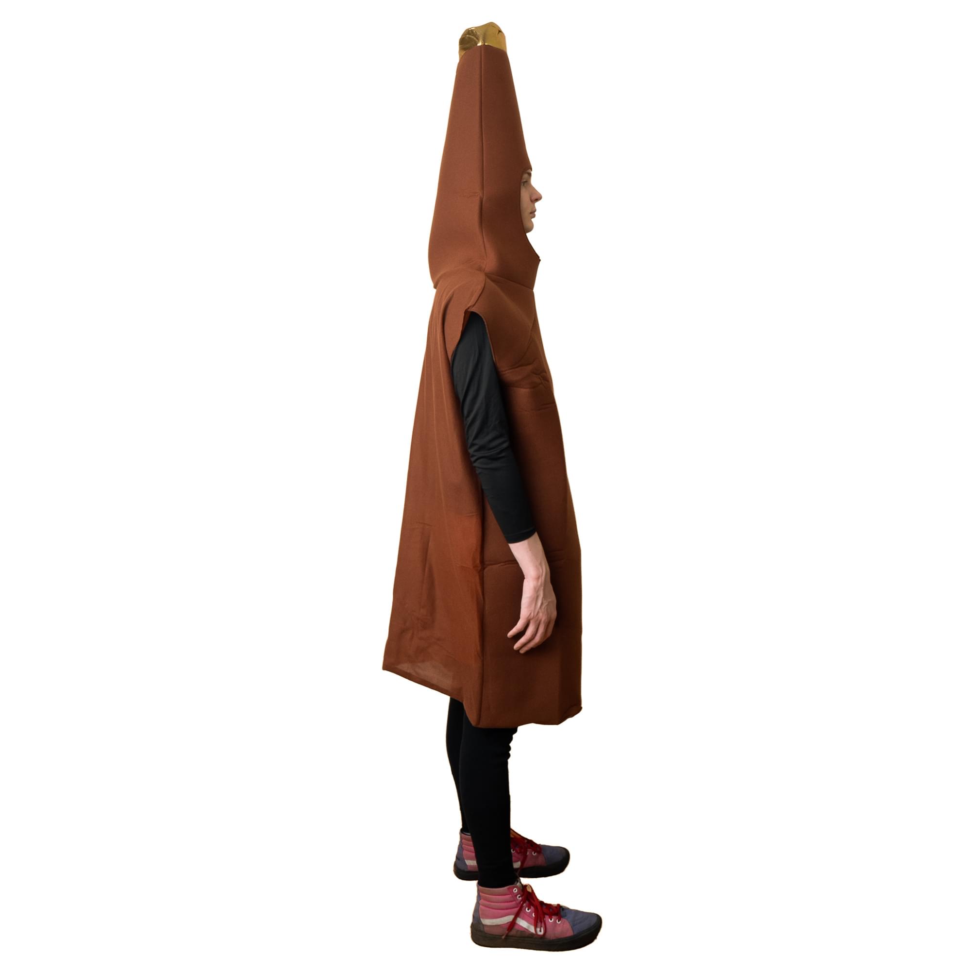 Brown Beer Bottle Adult Costume