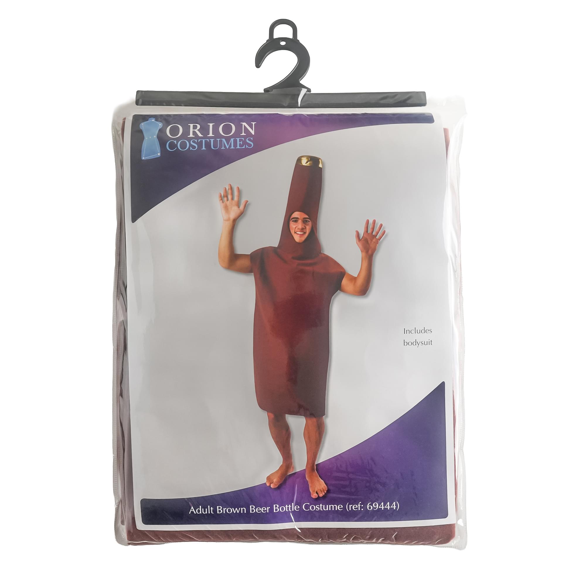 Brown Beer Bottle Adult Costume