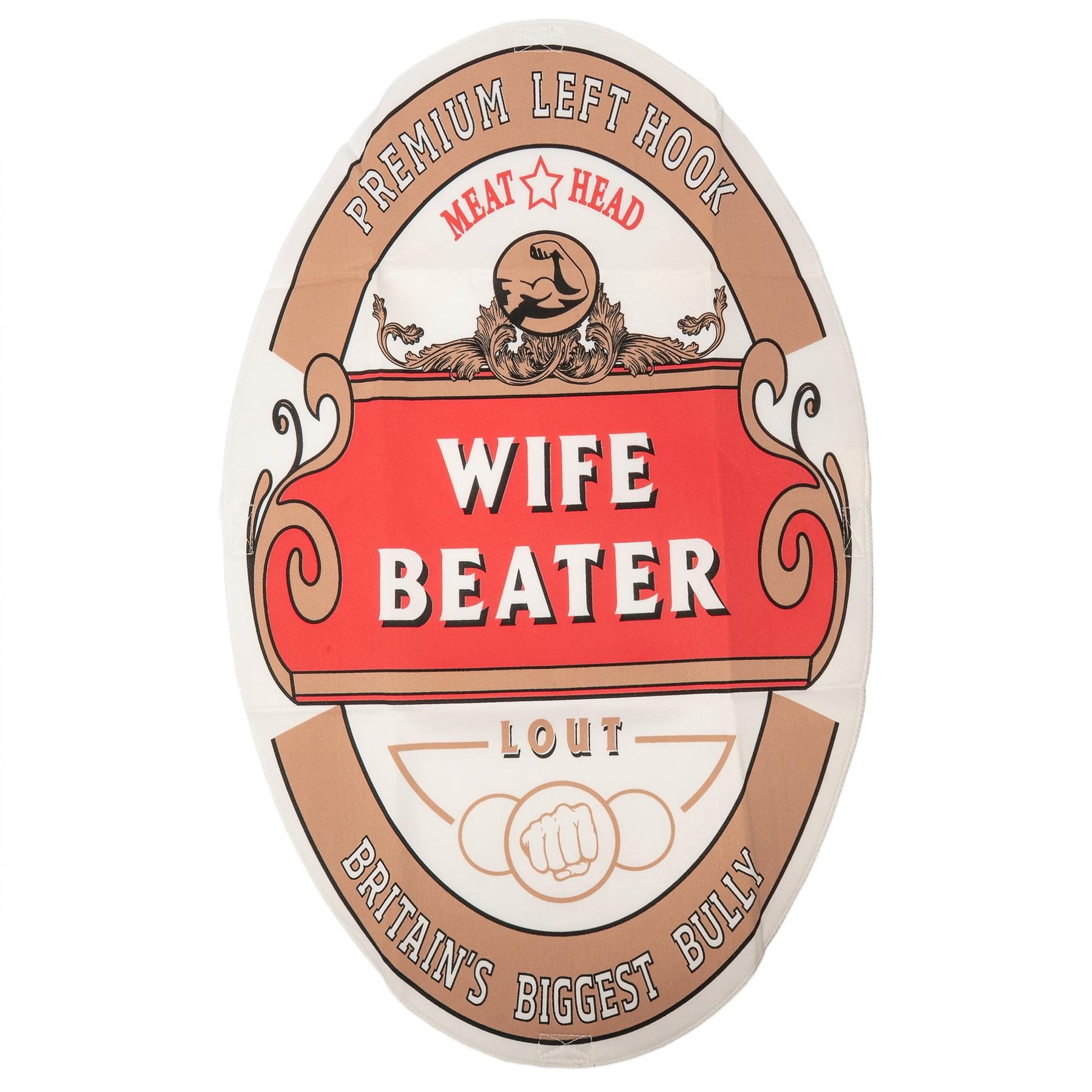 Wife Beater Label Adult Costume
