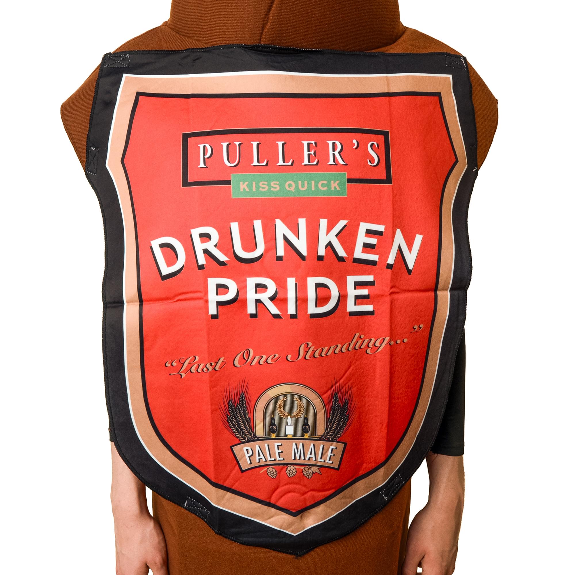 Drunken Pride Label Adult Costume