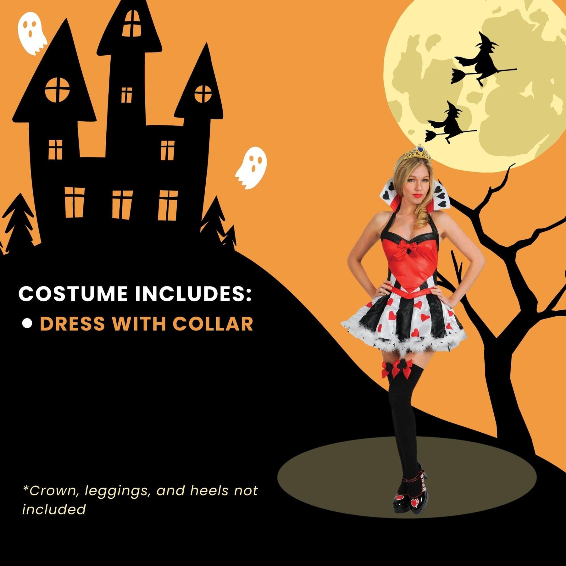 Sexy Queen Of Hearts Women's Costume