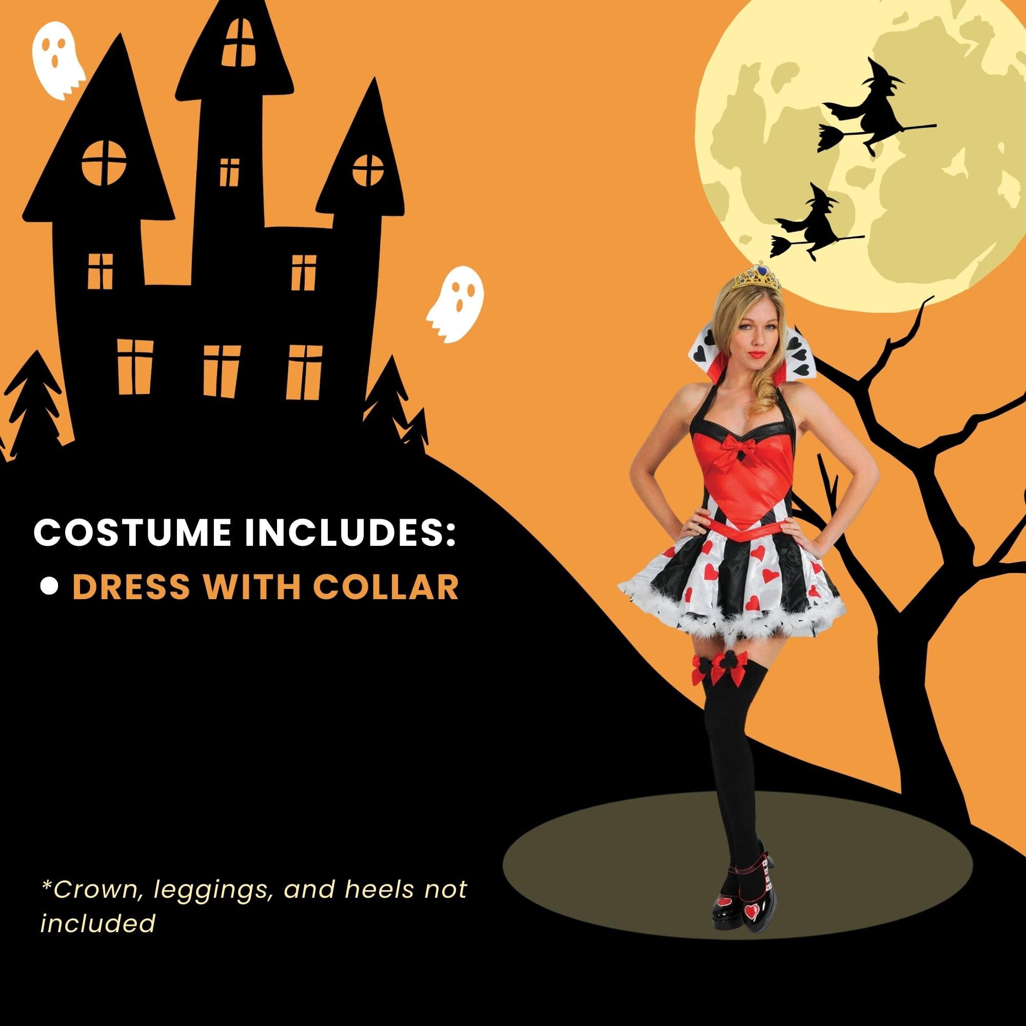 Sexy Queen Of Hearts Women's Costume