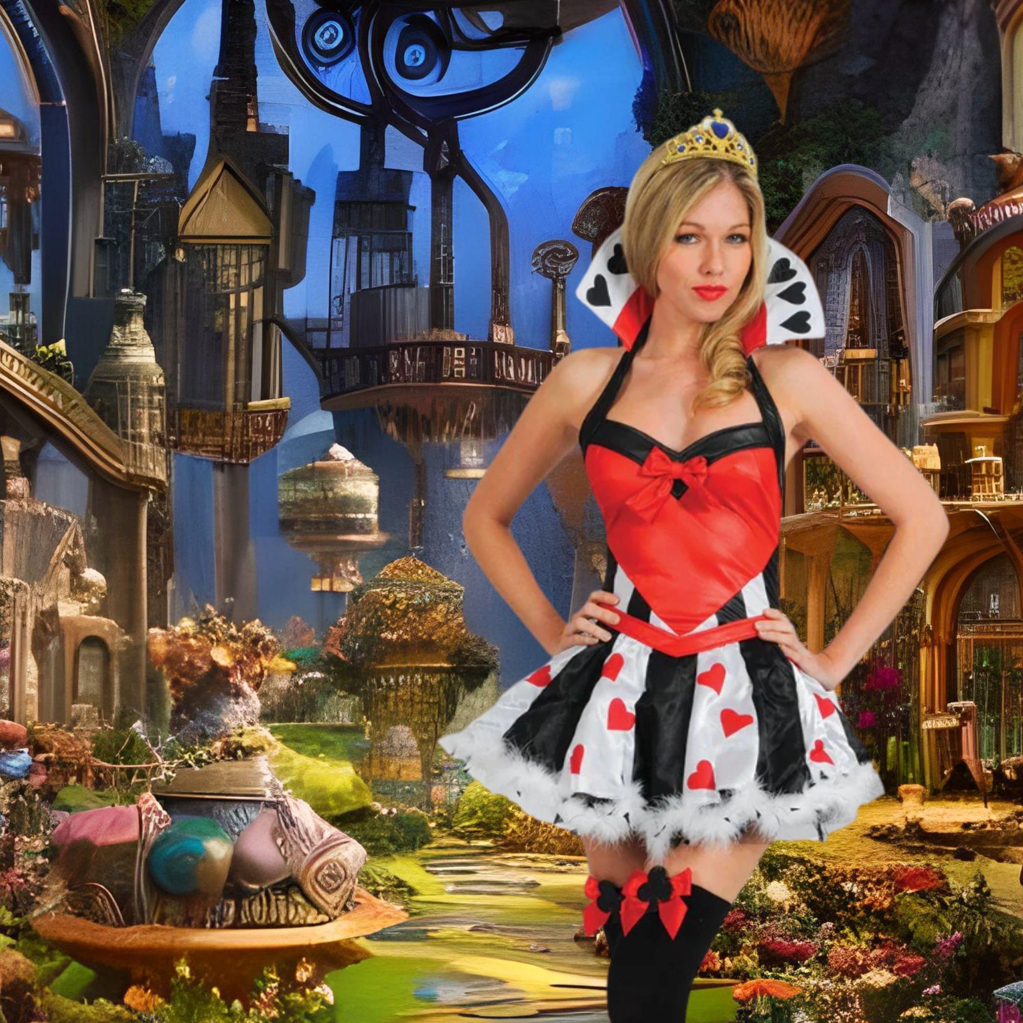 Sexy Queen Of Hearts Women's Costume