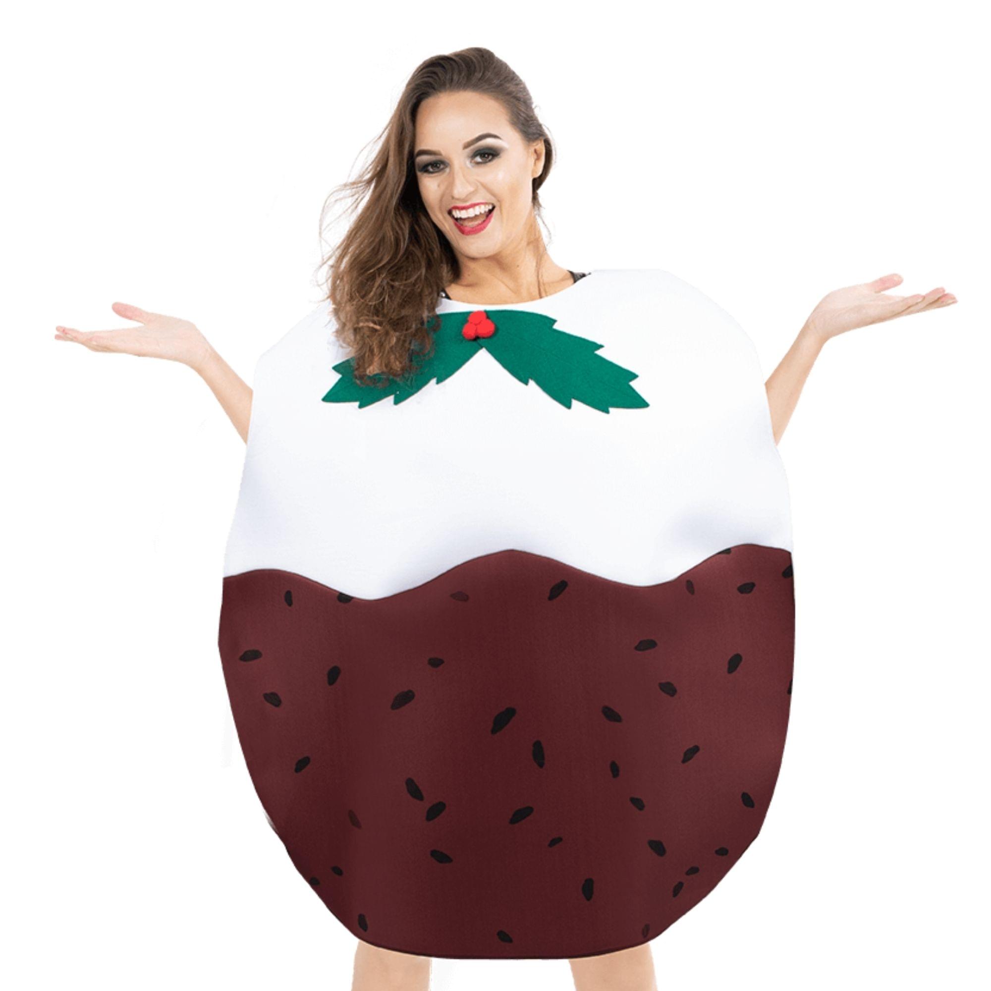Christmas Pudding Adult Costume | One Size